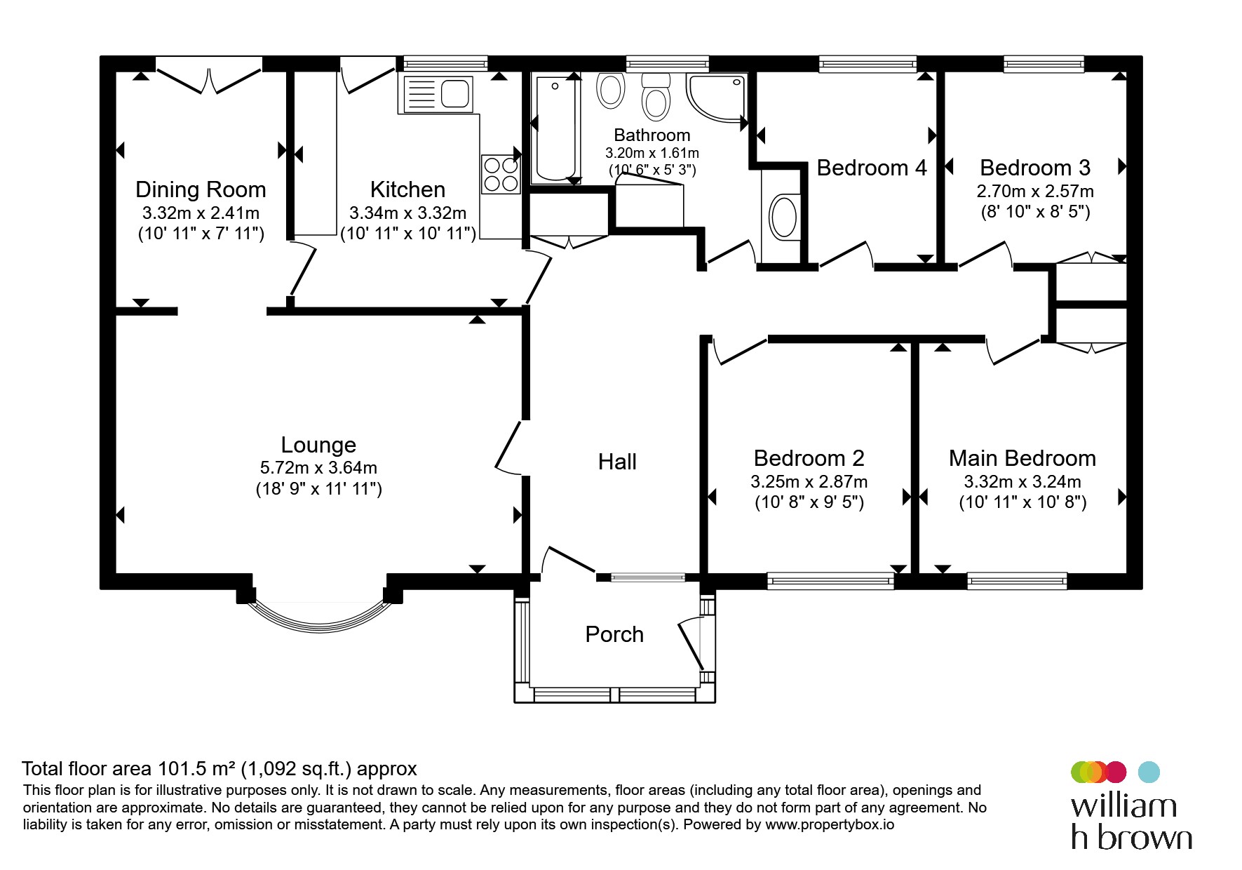 83, Mansfield Road, Sheffield floorplan