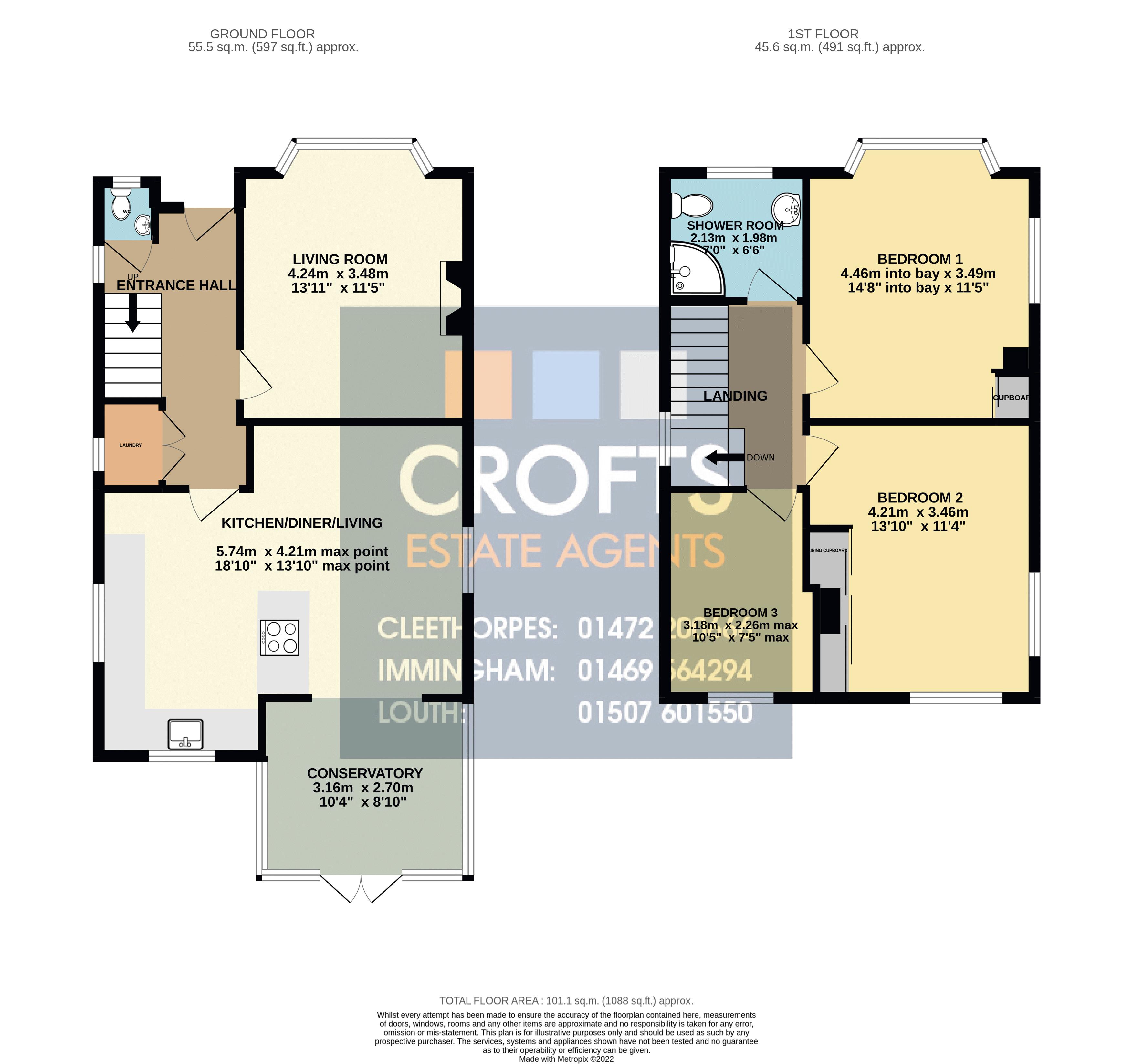 Allestree Drive, Scartho, Grimsby DN33, 3 bedroom detached house for