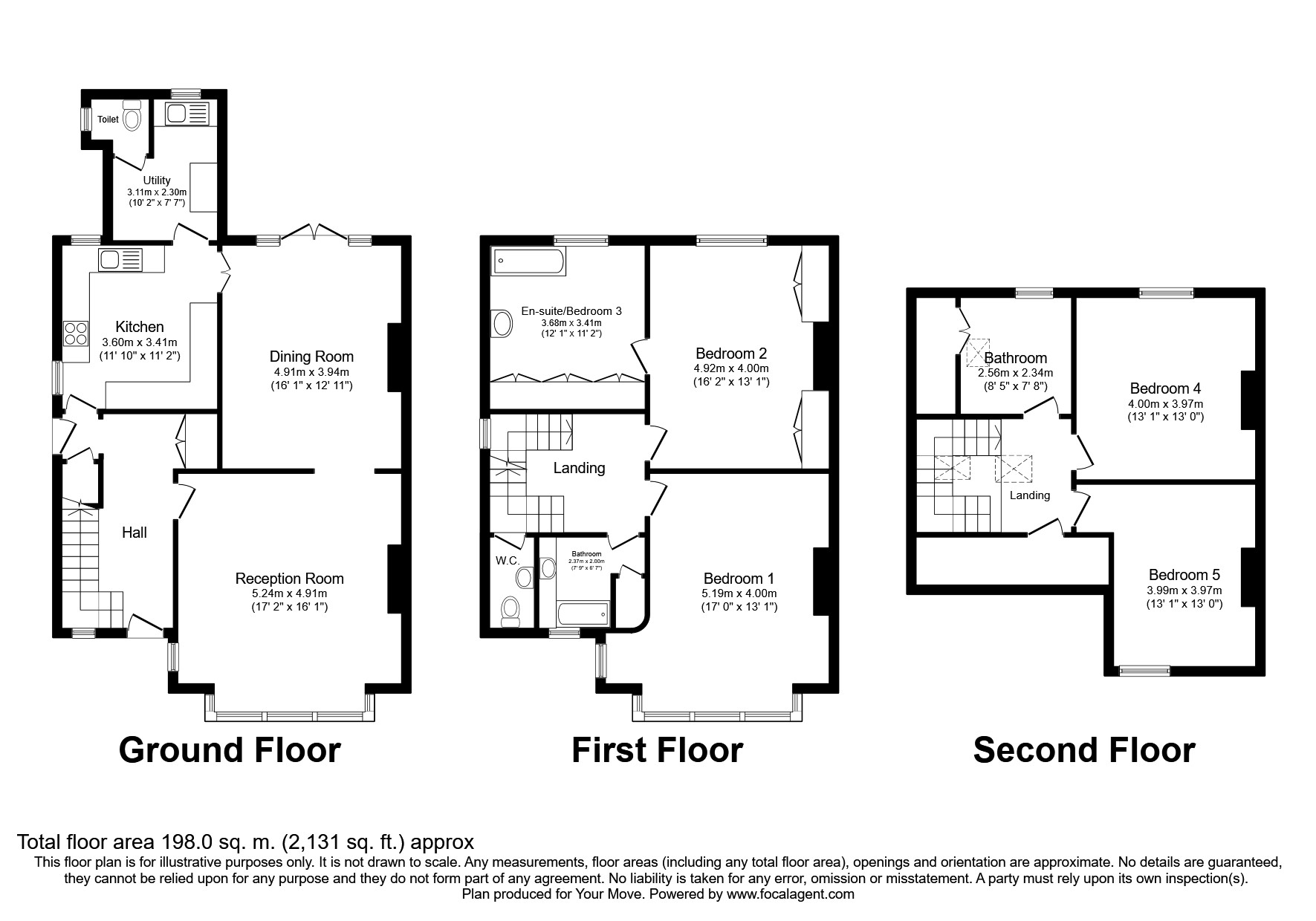 Egmont Road, Sutton, Surrey SM2, 5 bedroom semidetached house for sale