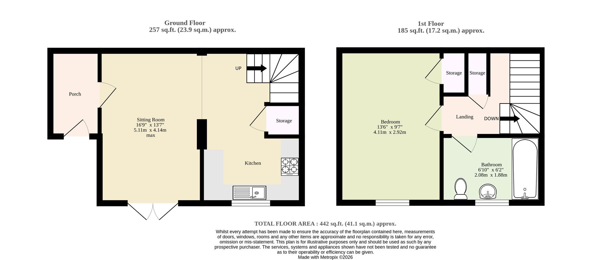 46 Staplehurst Close, Lowestoft floorplan
