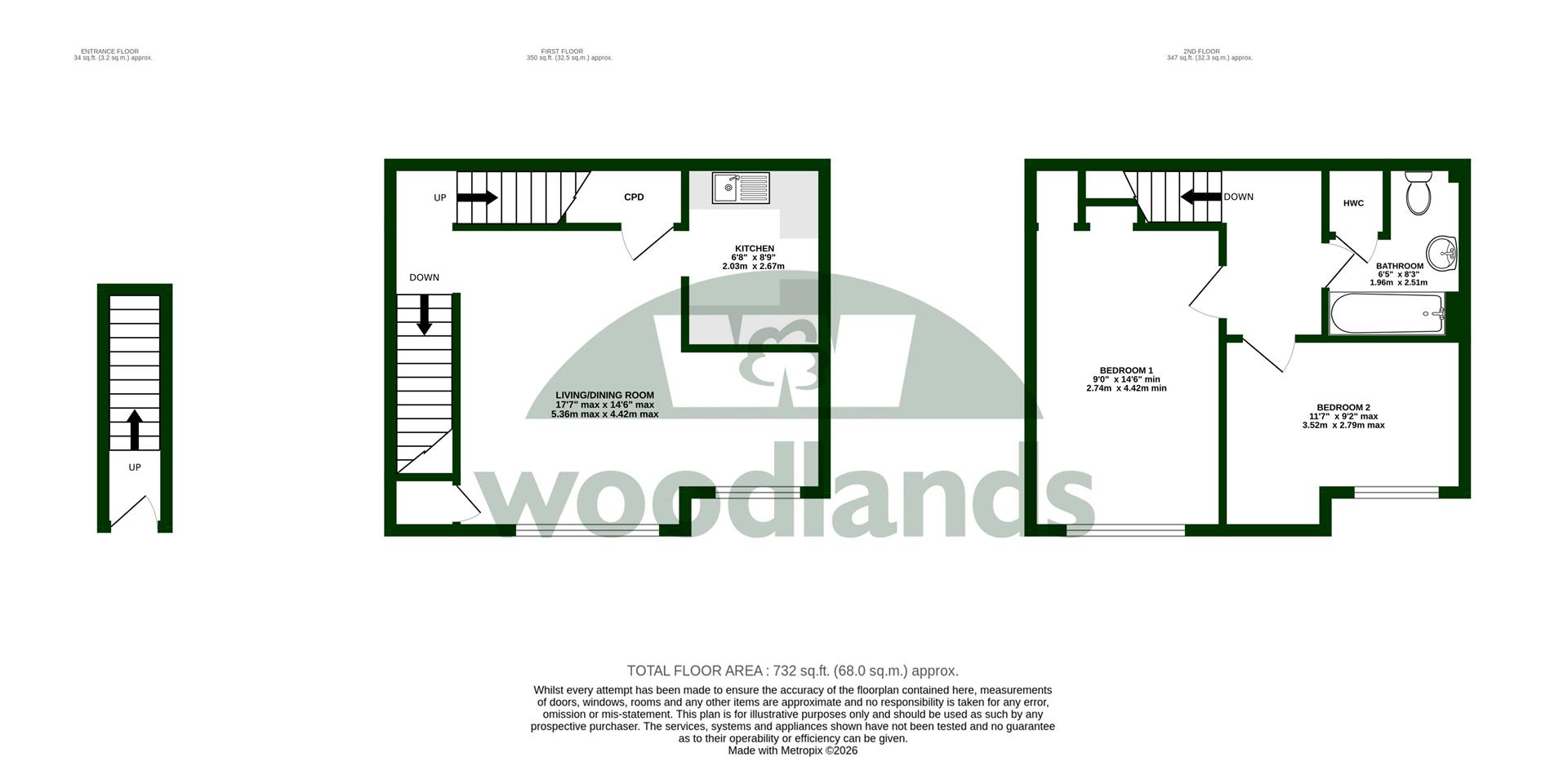 College Road, Southwater floorplan