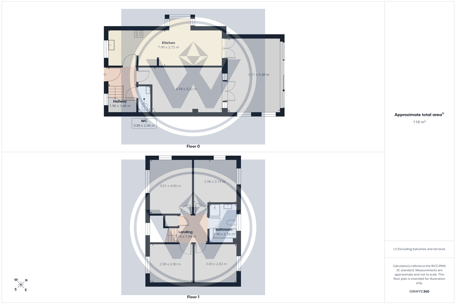 23, River View Drive, Salford floorplan