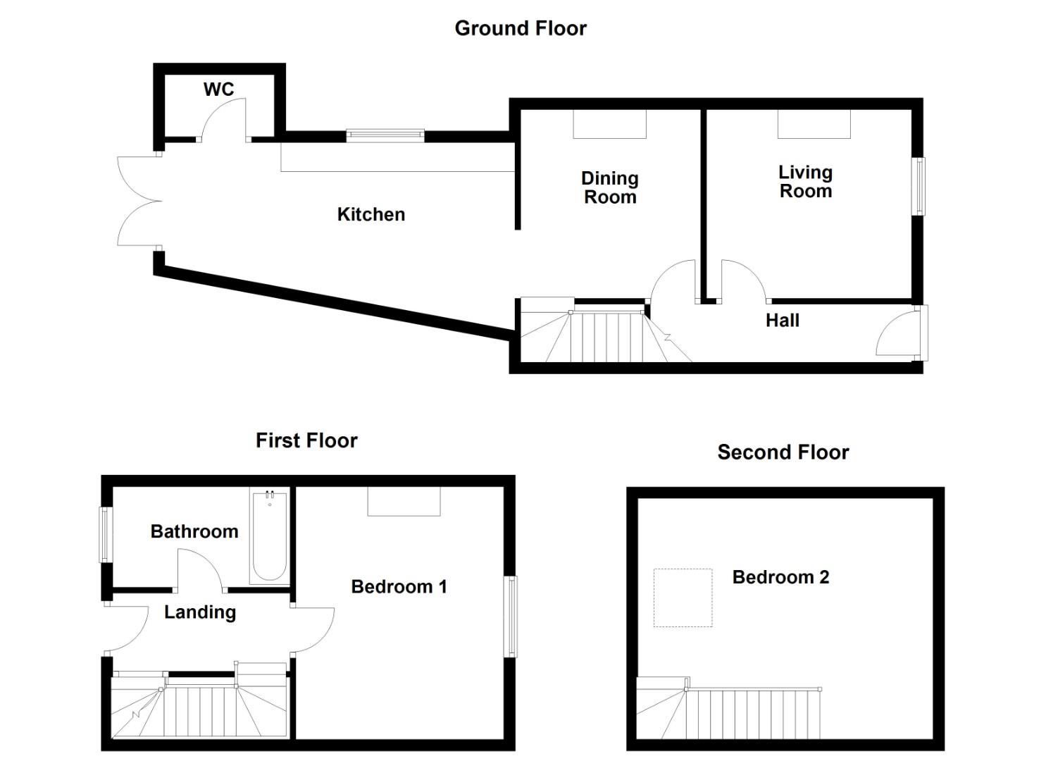 41, Front Street, Thirsk floorplan