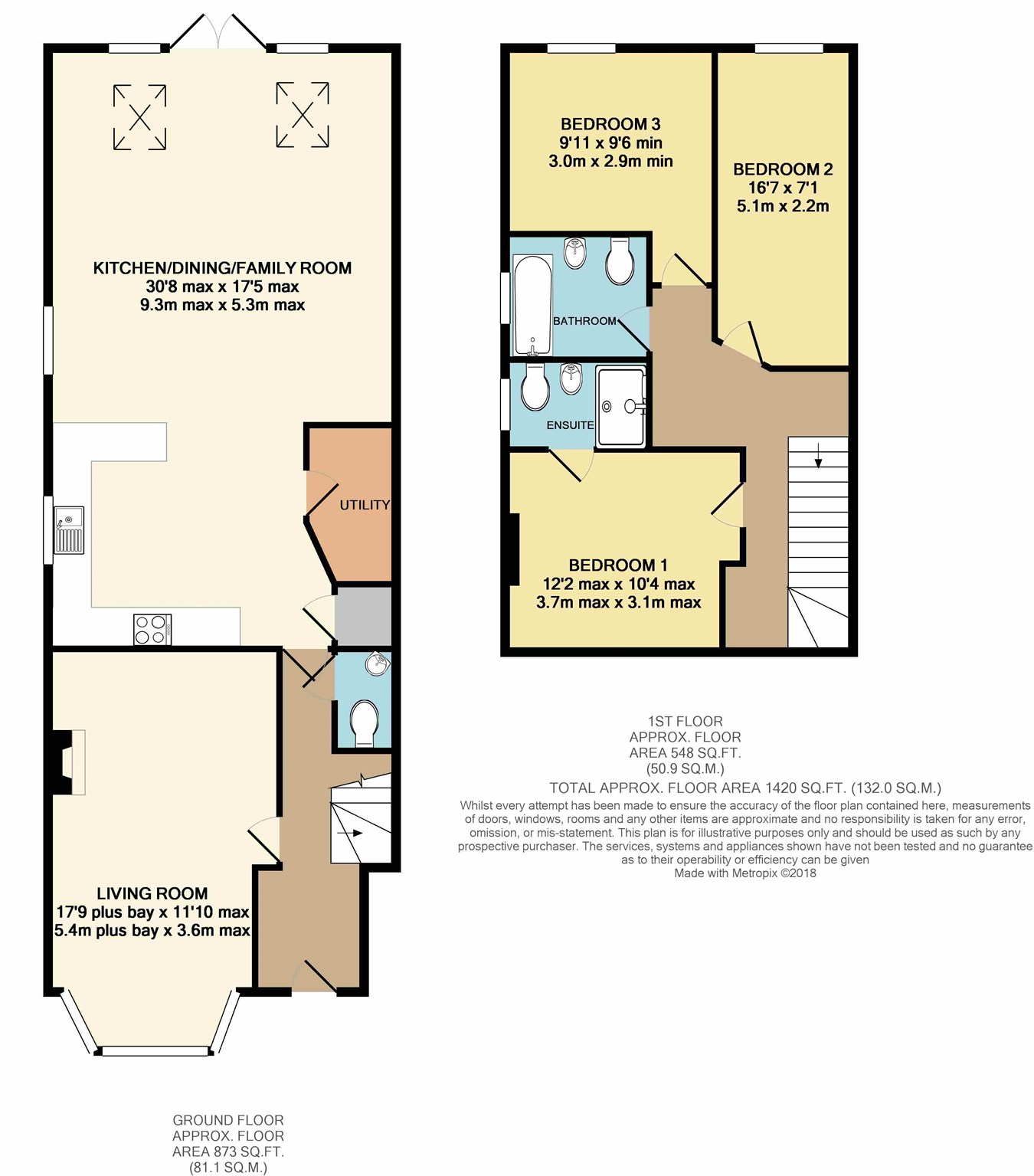 3 Bedrooms Semi-detached house for sale in Steppingley Road, Flitwick MK45