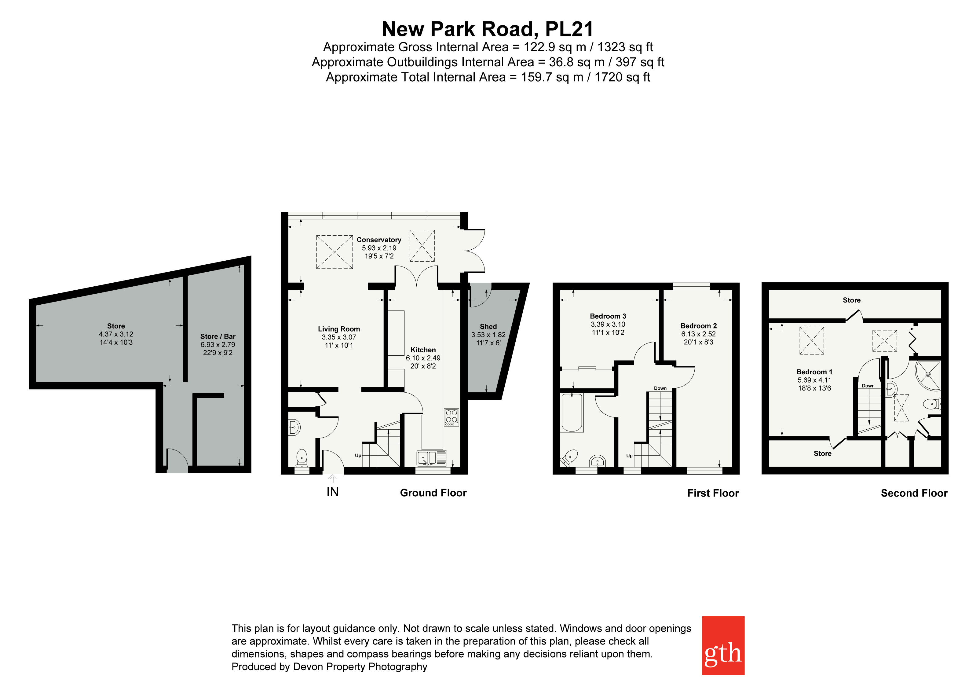 25, New Park Road, Ivybridge floorplan