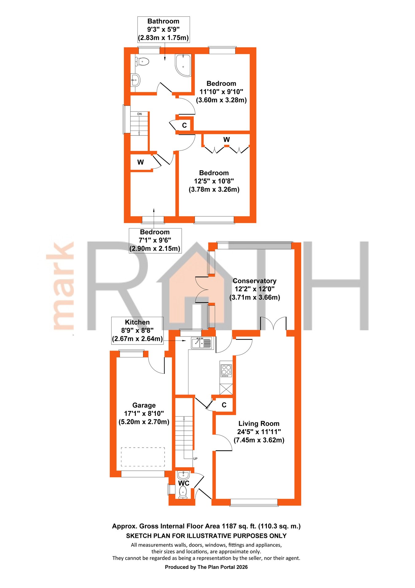 8, Delane Drive, Wokingham floorplan
