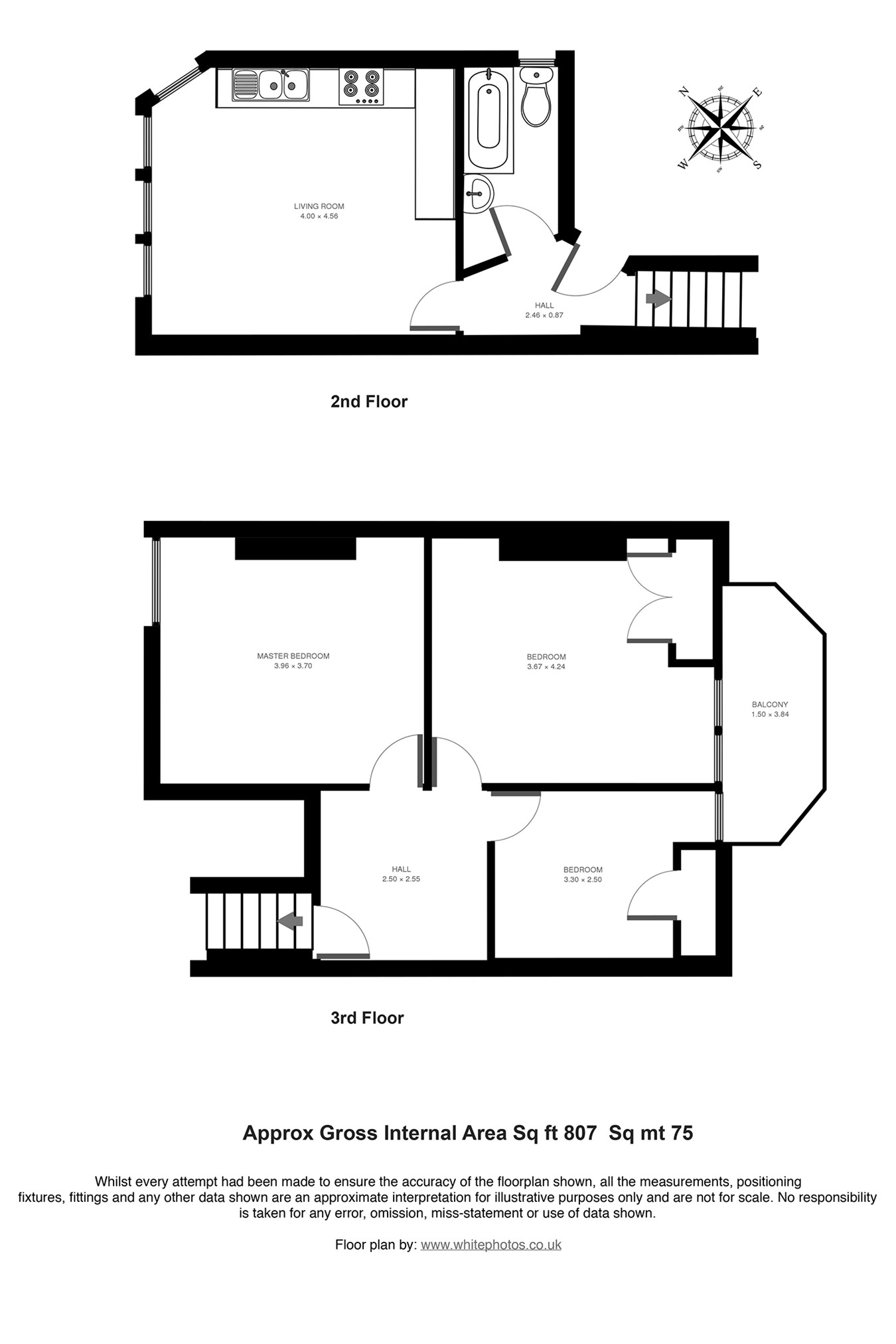 3 Bedrooms Flat to rent in Hornsey Lane Gardens, London N6