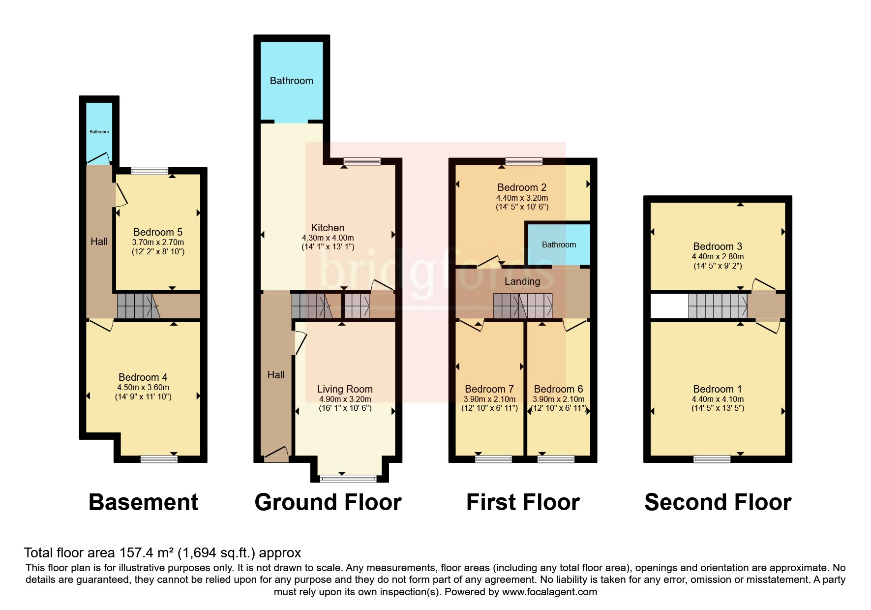 6, Richmond Mount, West Yorkshire floorplan