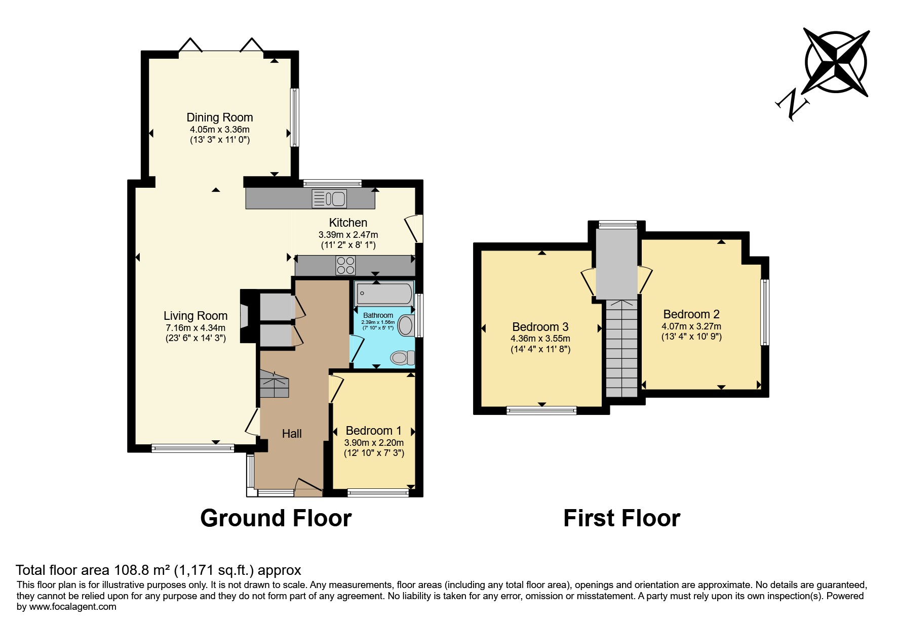 39, Archbell Avenue, Brighouse floorplan