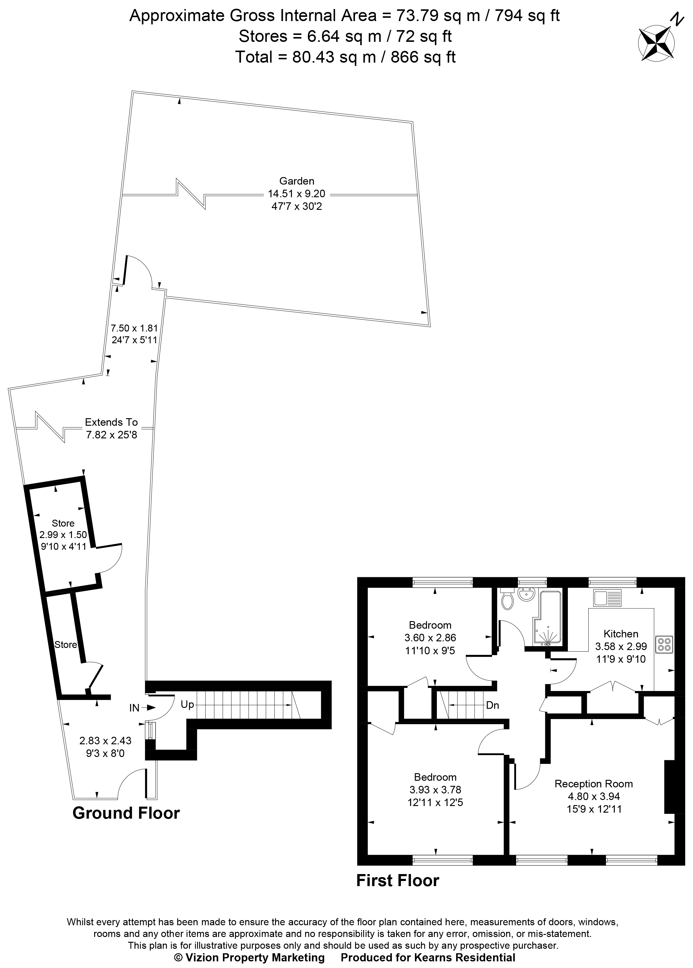 86, Ash Grove, Uxbridge floorplan