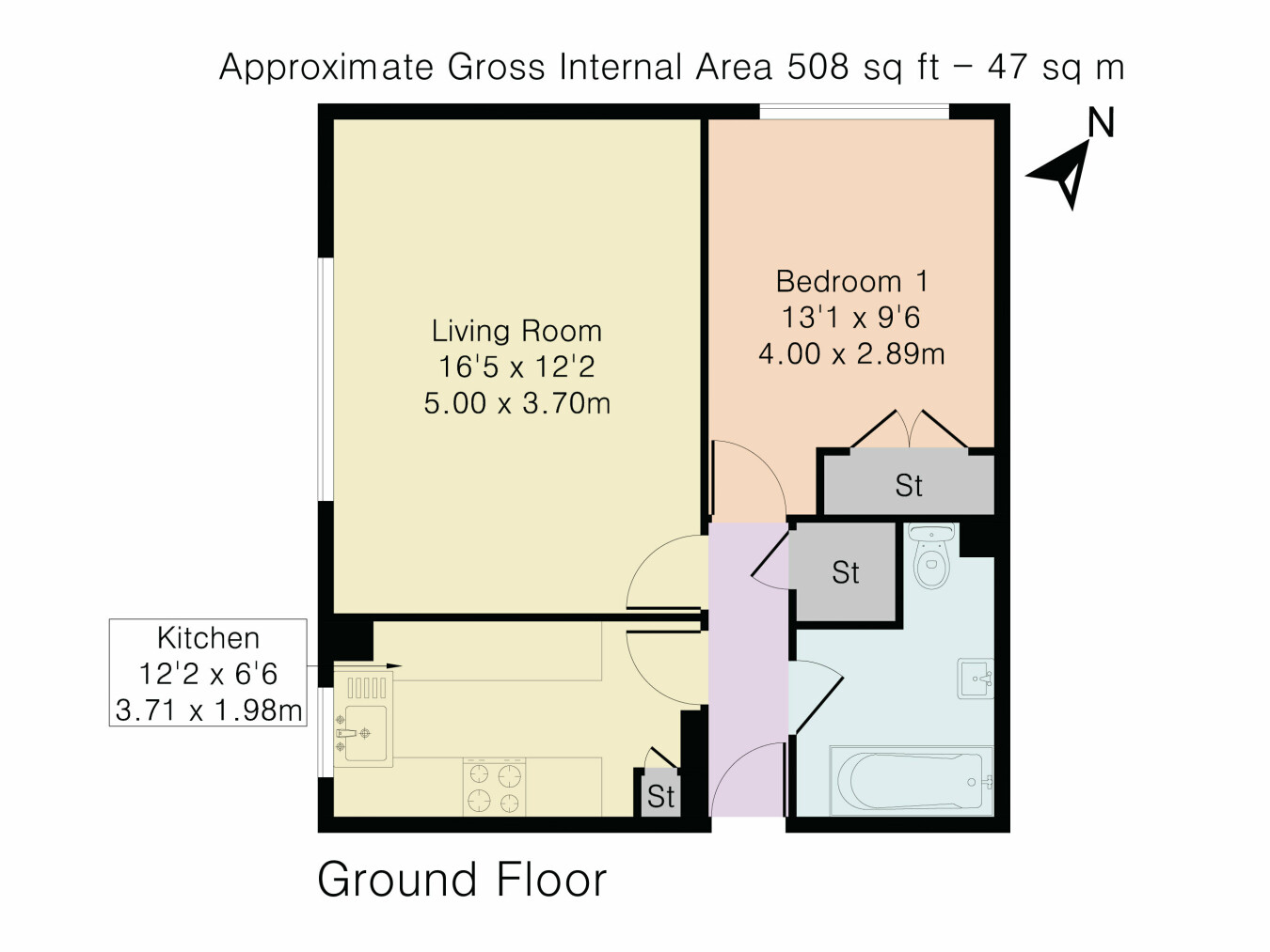 Rowan Close, London floorplan