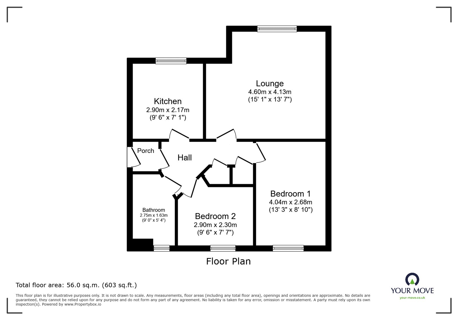 55, Wakelam Drive, Doncaster floorplan