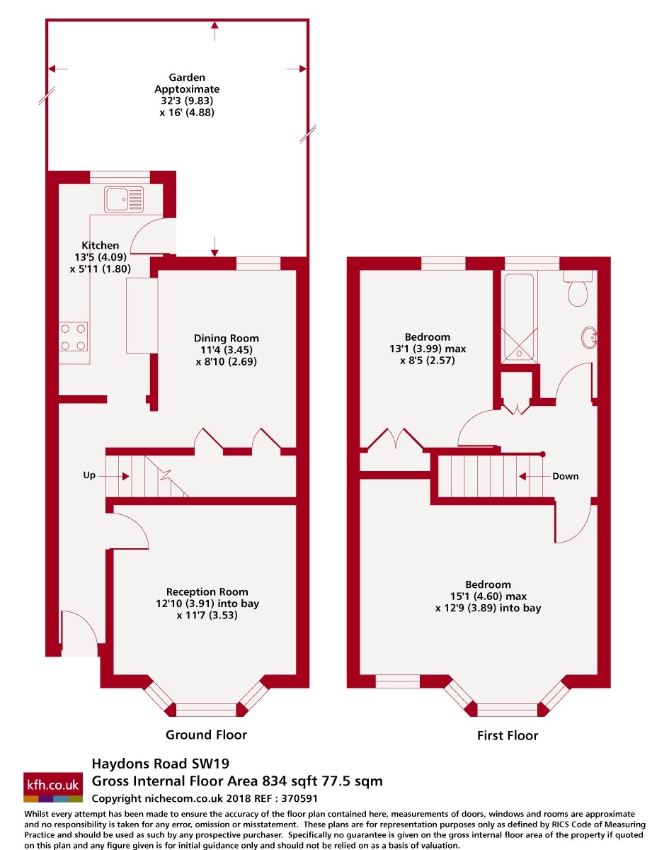 Haydons Road, London floorplan
