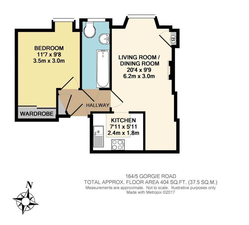1 Bedrooms Flat to rent in Gorgie Road, Gorgie EH11