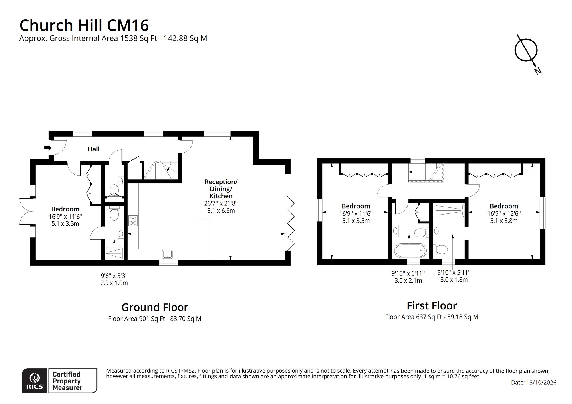Coach House, Epping floorplan