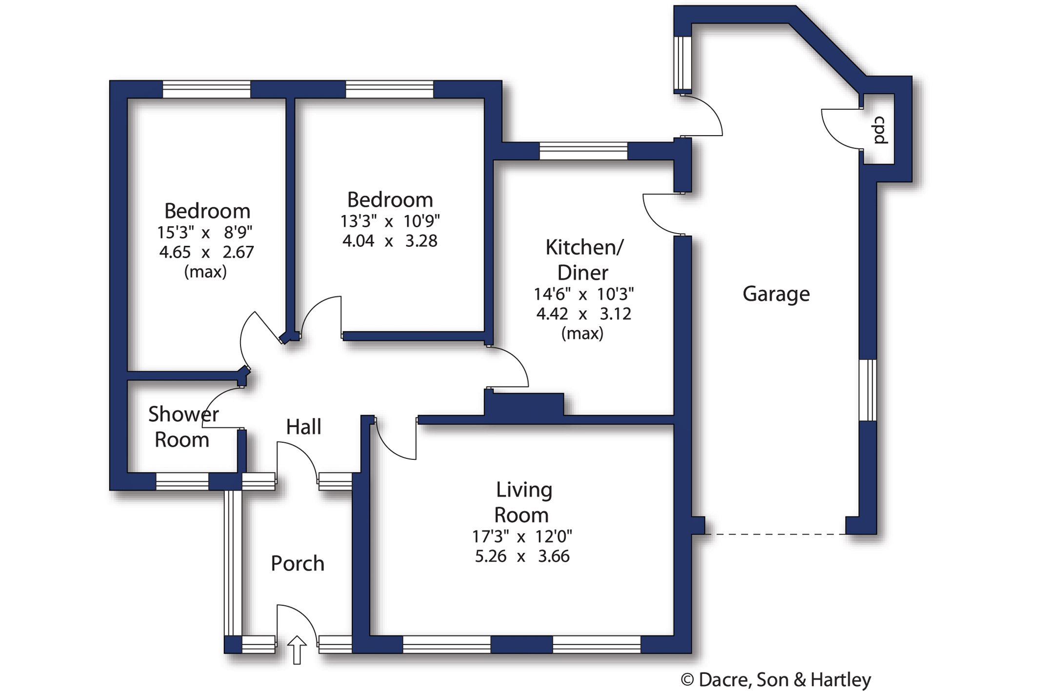 16, Park Crescent, Skipton floorplan