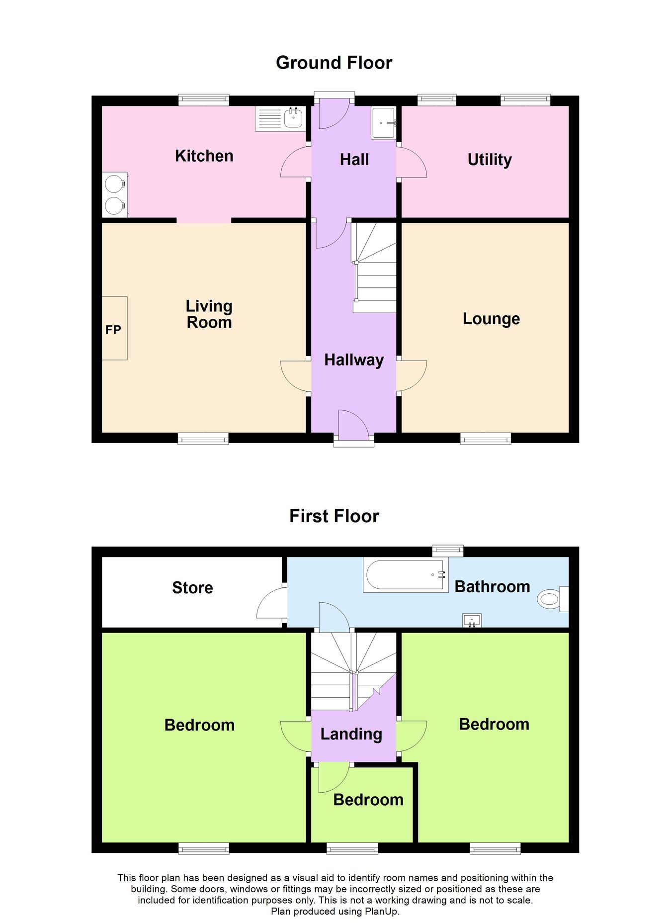 Sunnyside, Jeffreyston floorplan