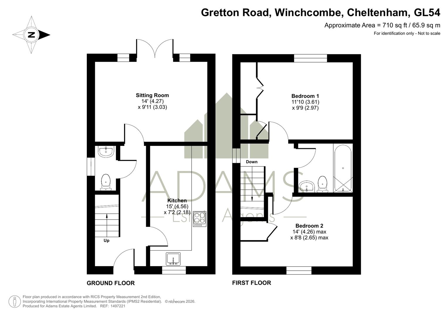 155, Gretton Road, Winchcombe floorplan