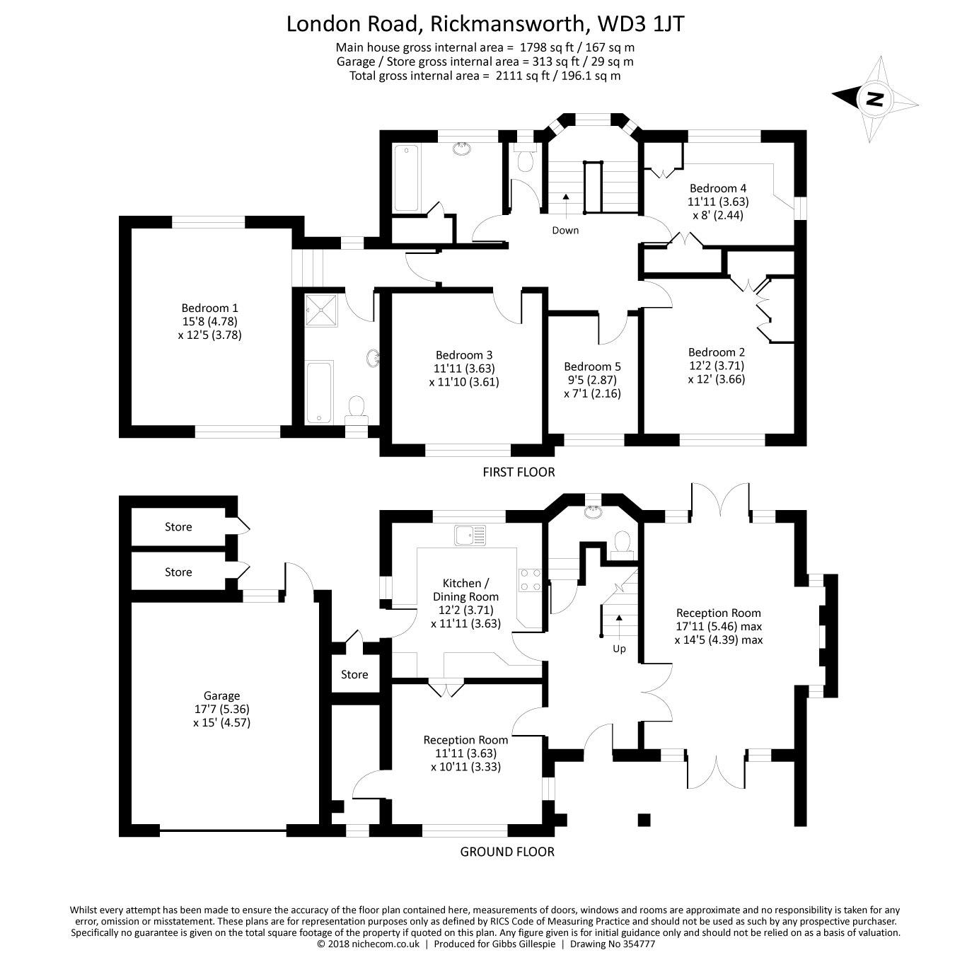 5 Bedrooms Detached house to rent in London Road, Rickmansworth, Hertfordshire WD3