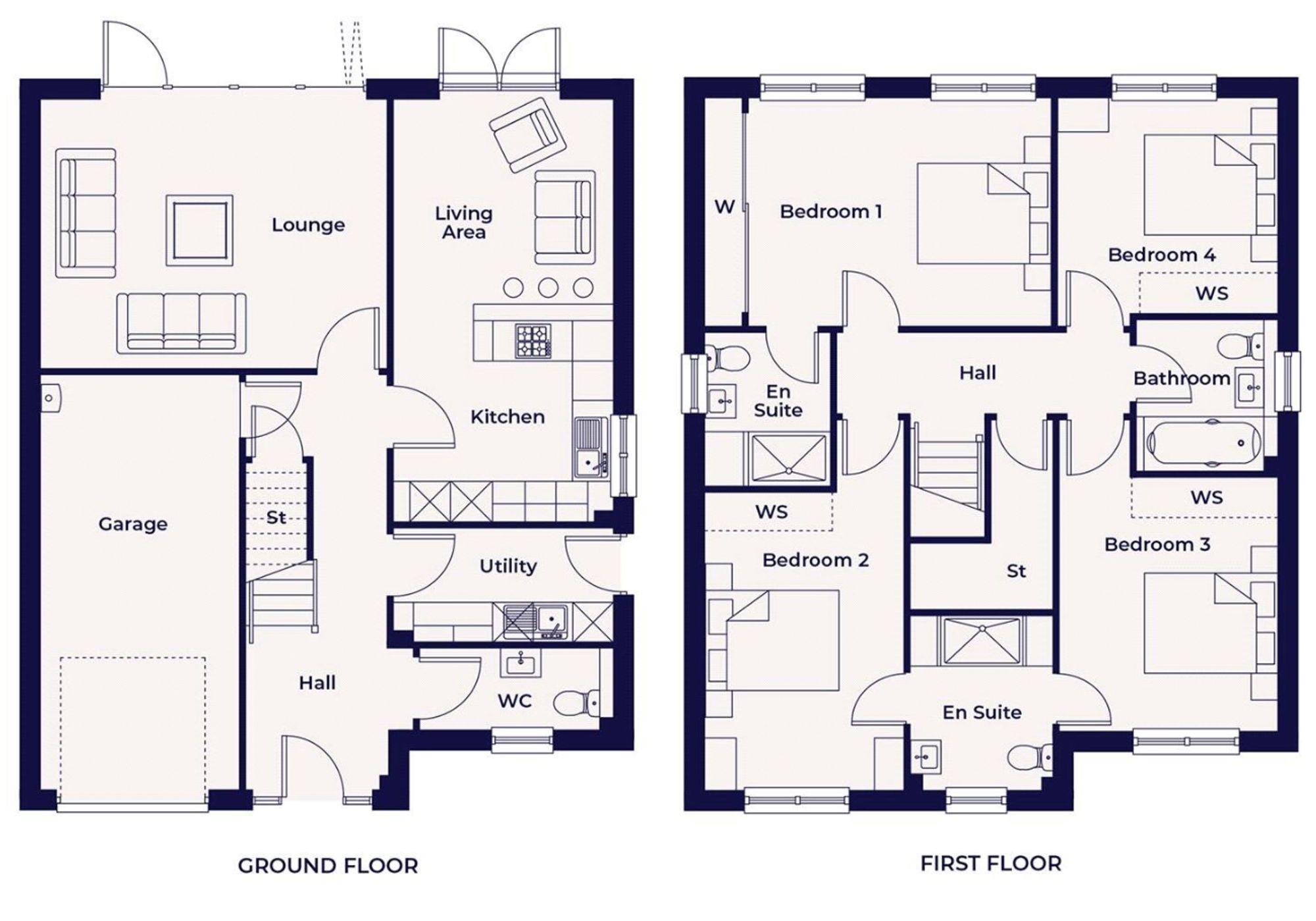 Plot 70, Castle Gate, Airth floorplan