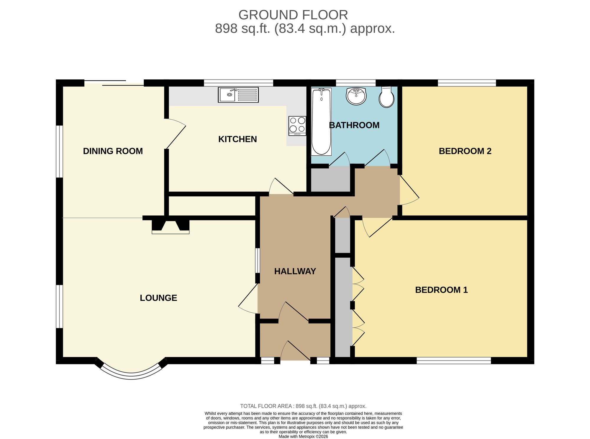 33 Hackness Drive, Scarborough floorplan