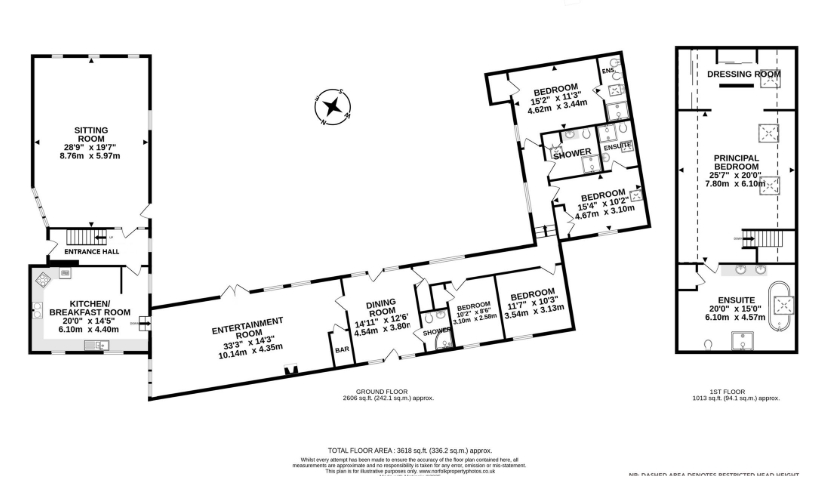 Lavinia Grove Barn, Norwich floorplan