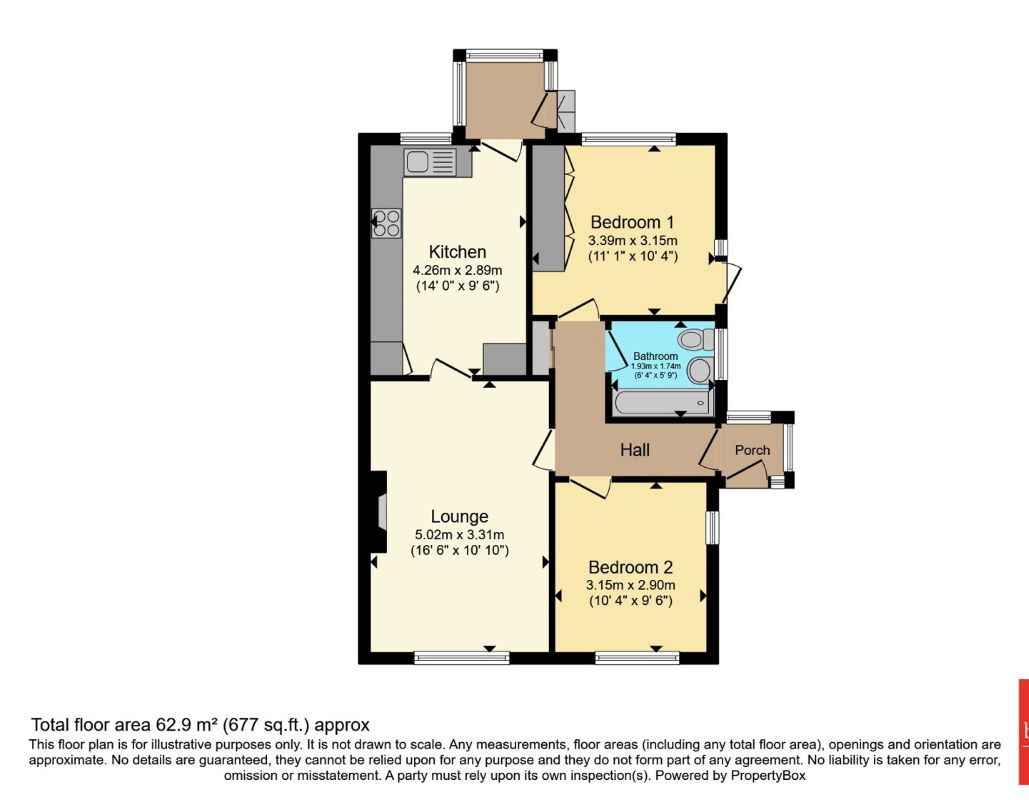 54, Manx Road, Warrington floorplan