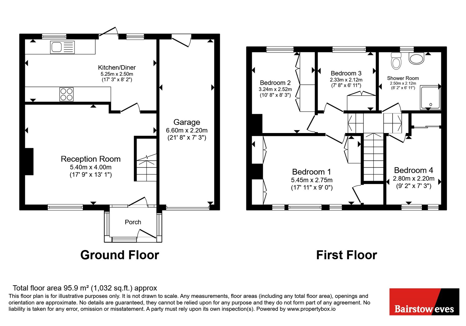 96, Holgate Road, Essex floorplan