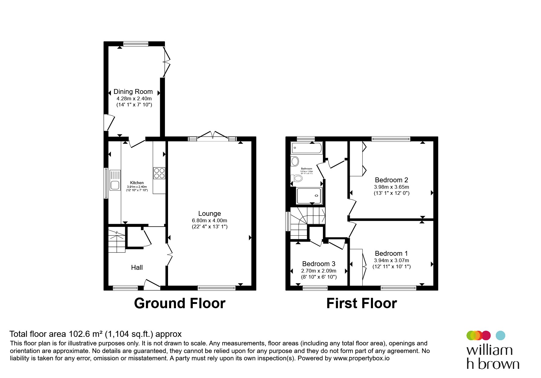 2, The Downs, Harlow floorplan
