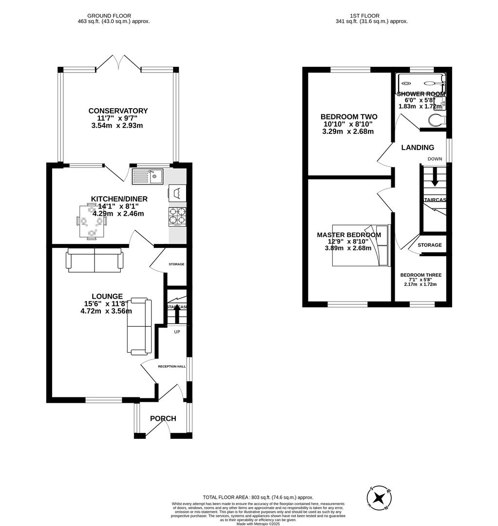 6, Knowsley Drive, Preston floorplan