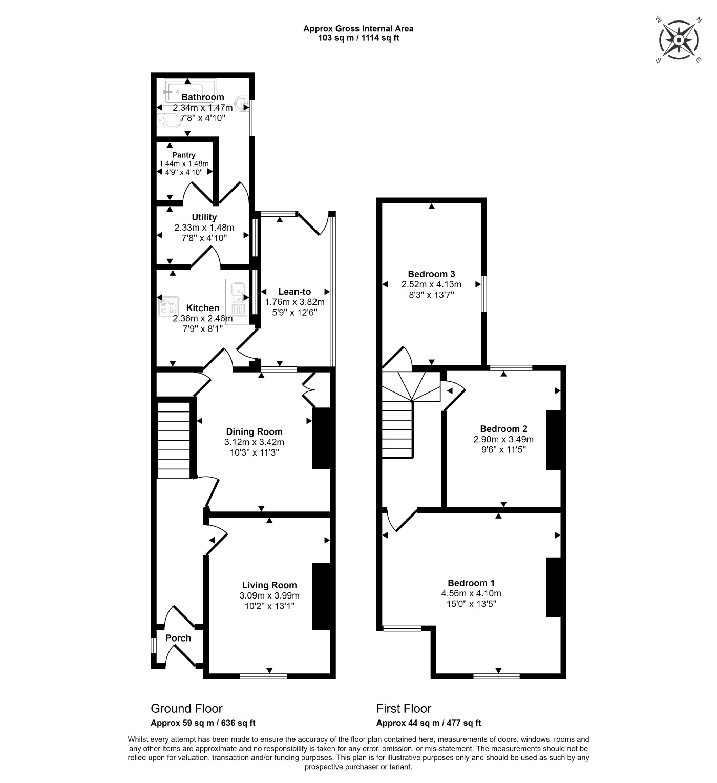 Albert Road, Retford DN22, 3 bedroom end terrace house for sale