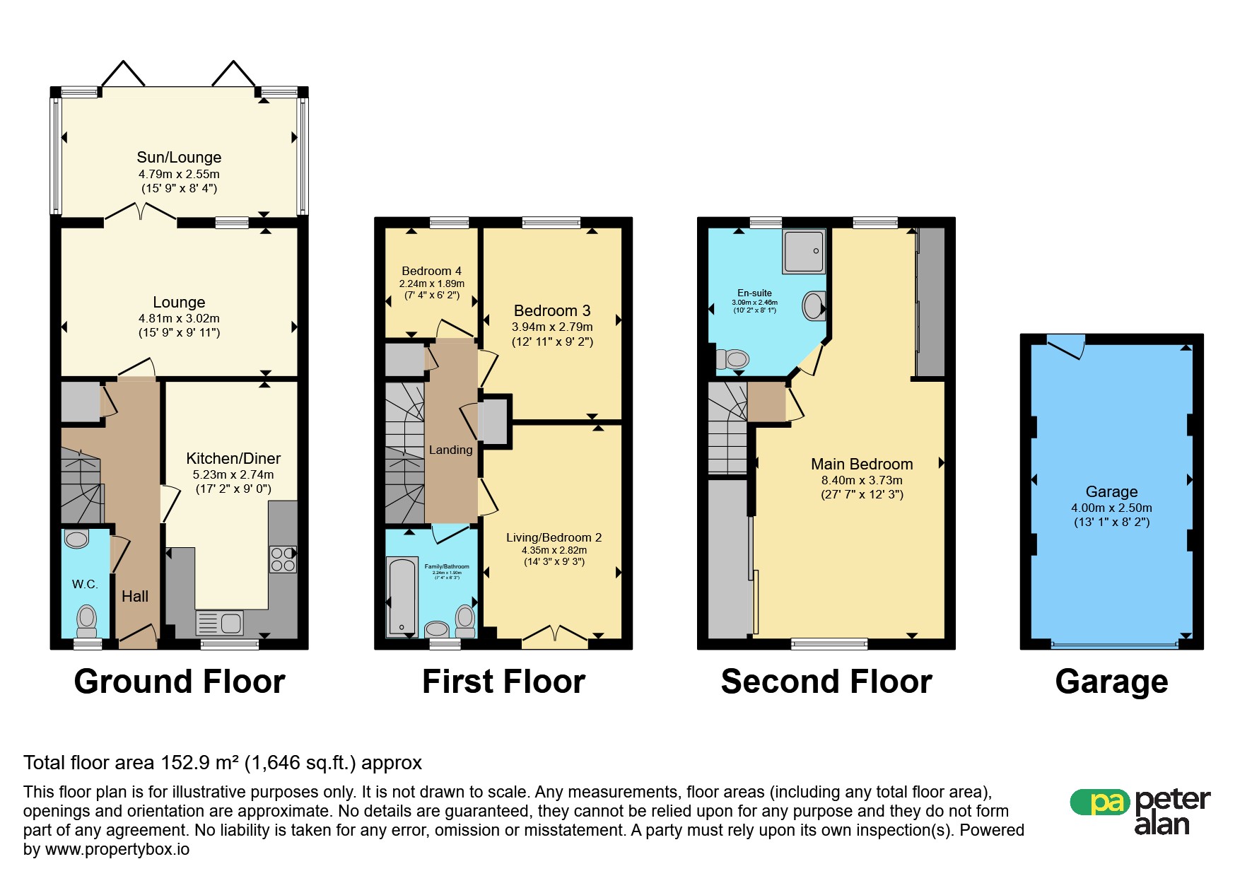 33, Trem Gwlad Yr Haf, Bridgend floorplan