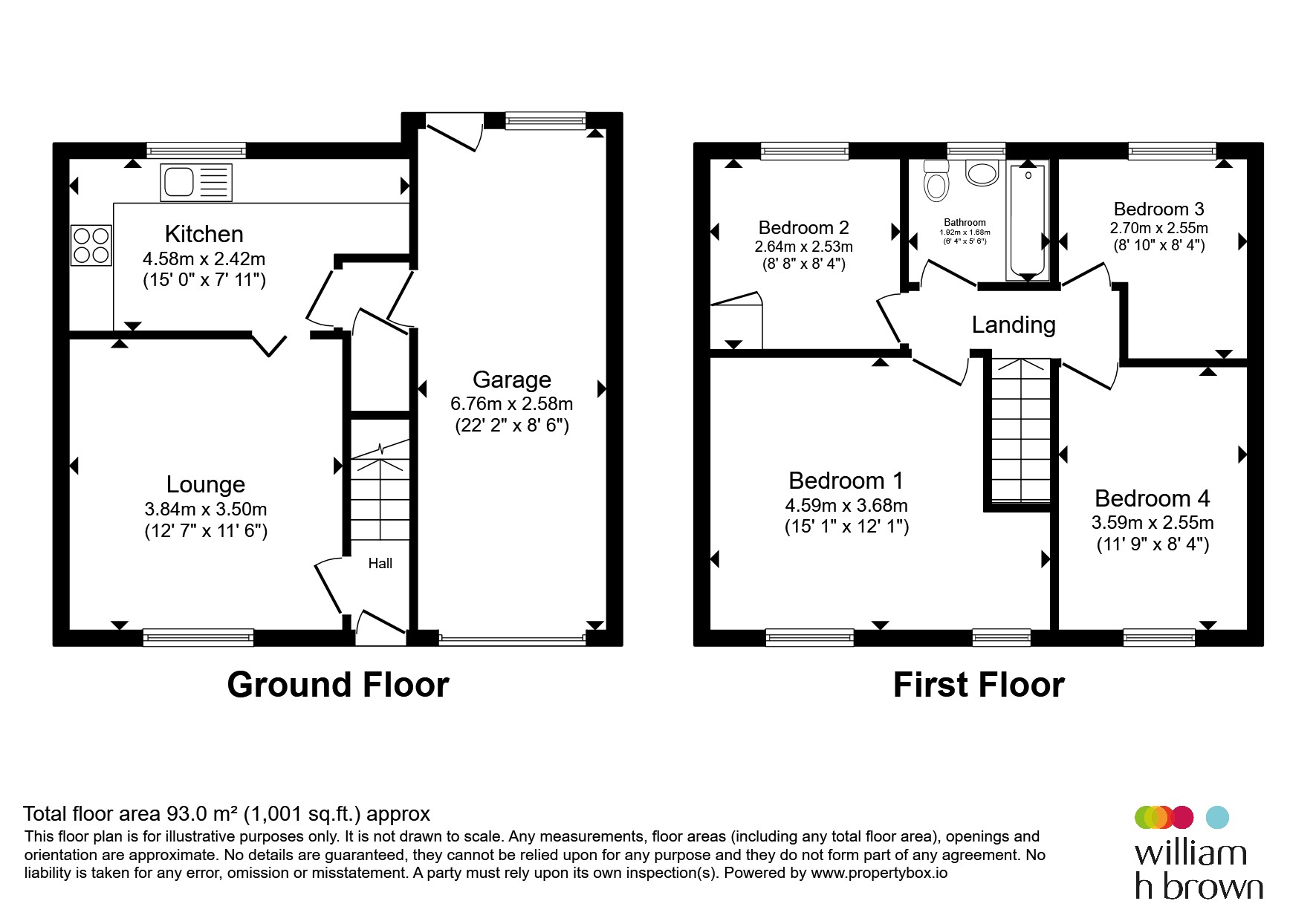 36, Park View Road, Rotherham floorplan