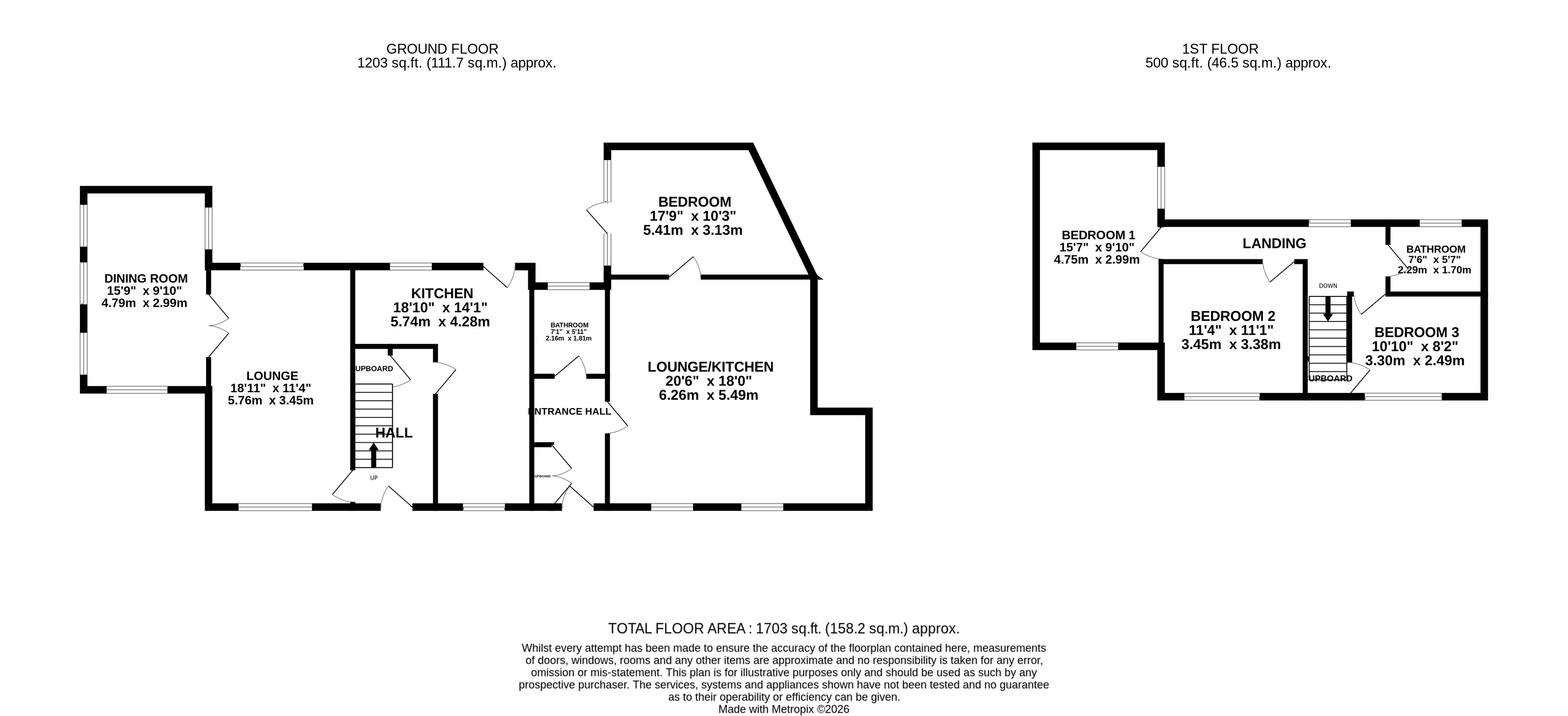 54, Farringdon Road, Warrington floorplan