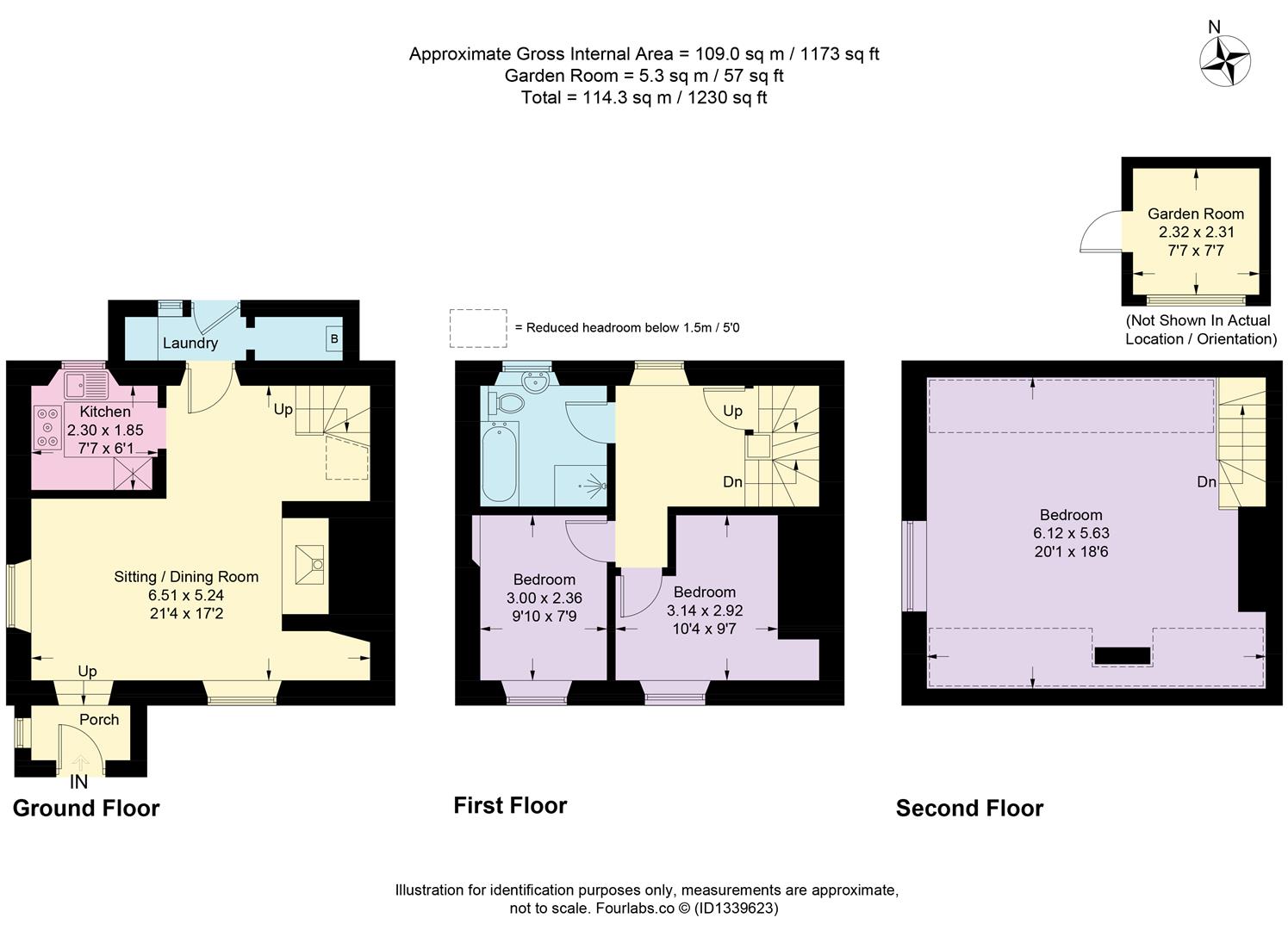 4 Parkview, Nupend, Stroud floorplan
