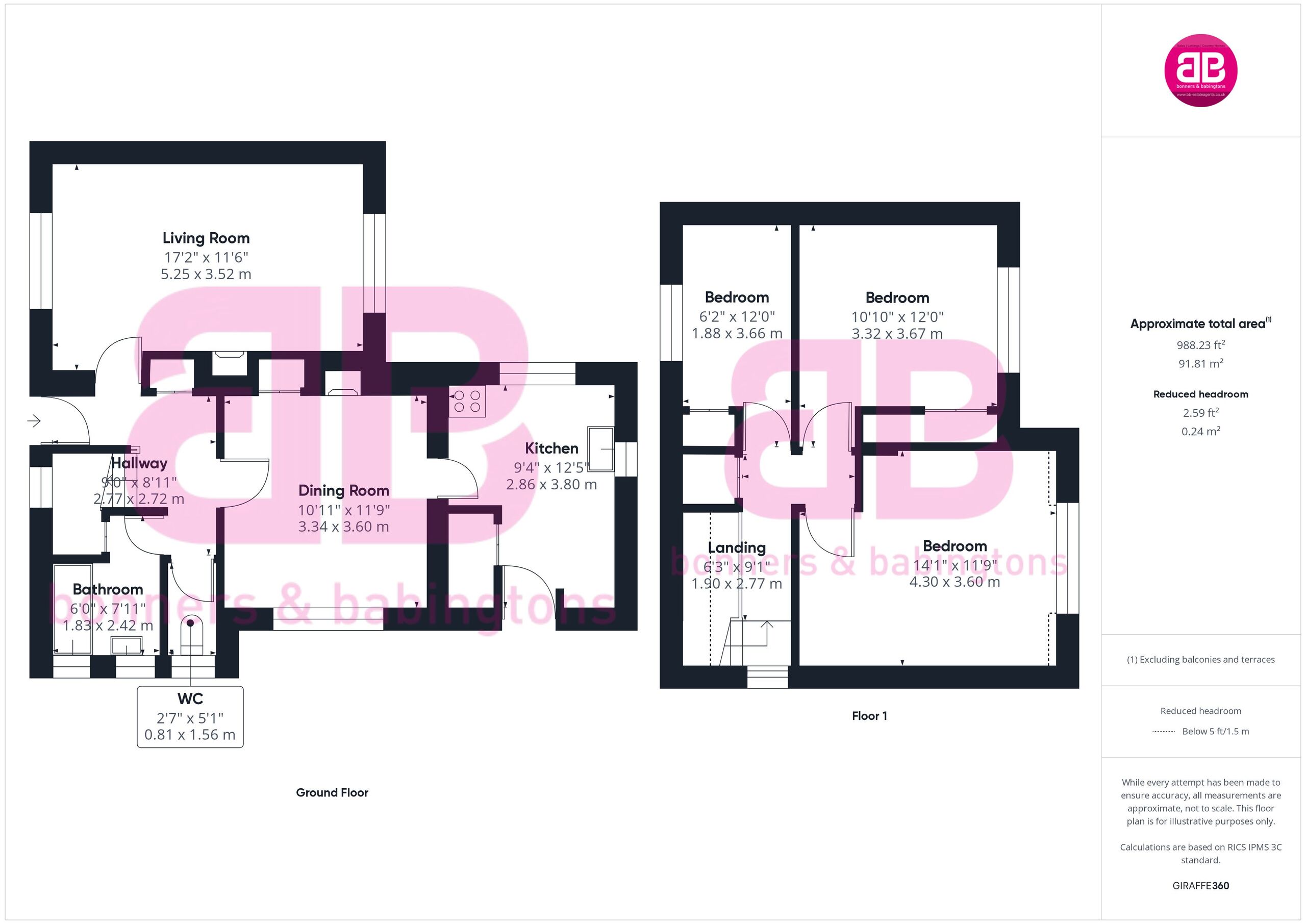 14 Elizabeth Road, High Wycombe floorplan