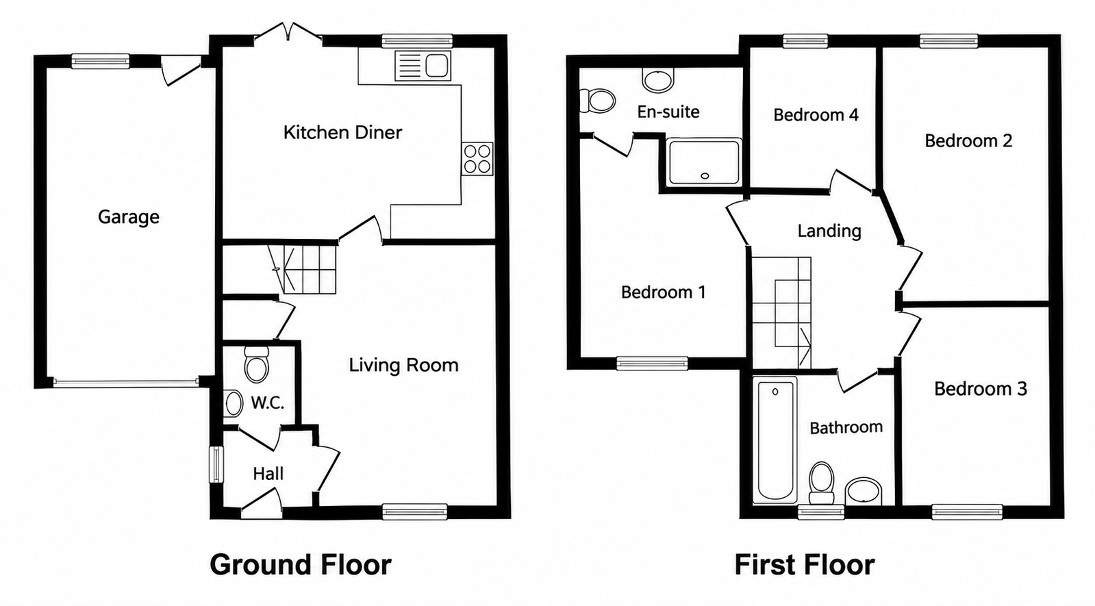 29, Hemlock Road, Coalville floorplan