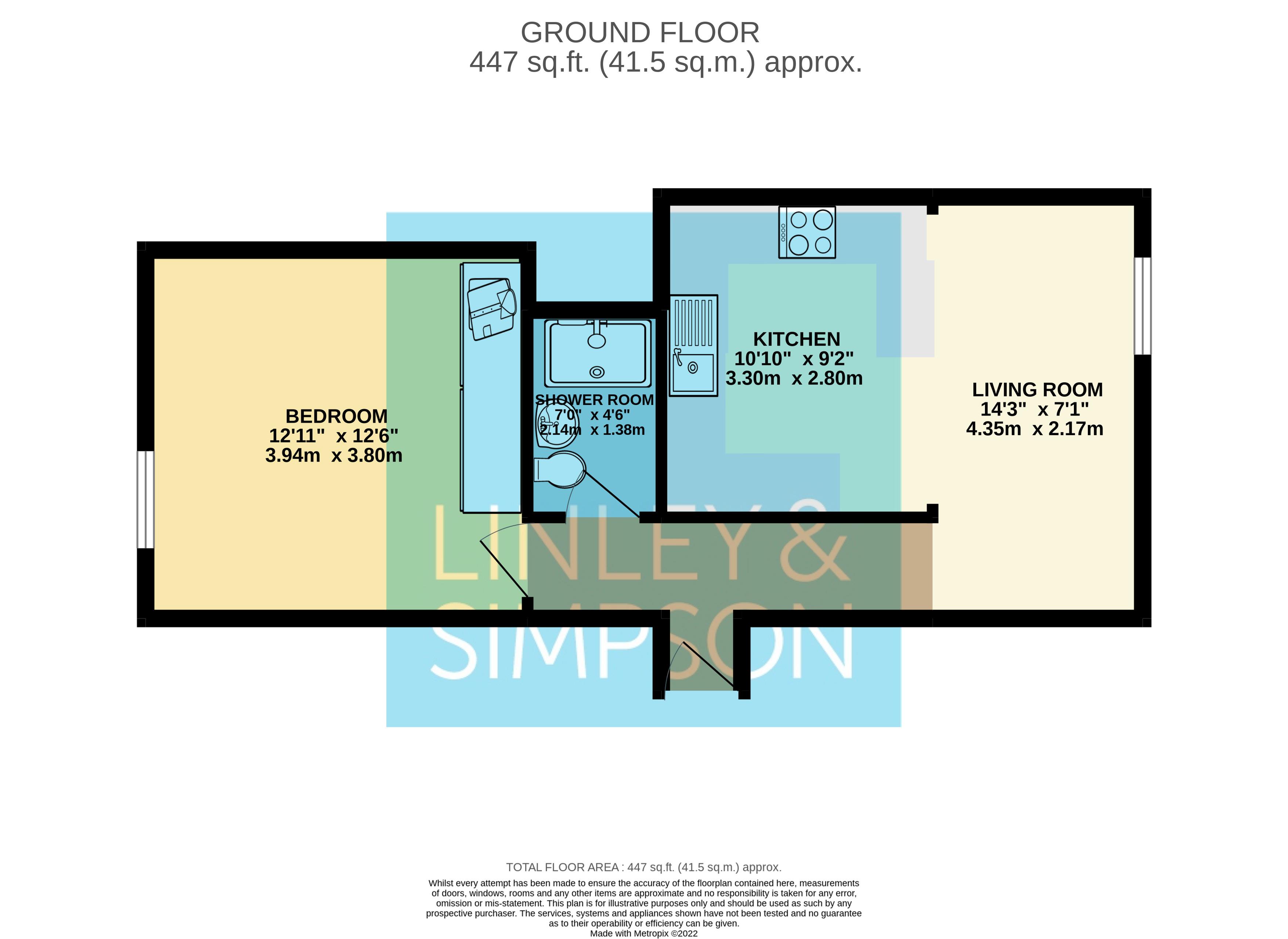 Flat 2 Bank House, 140, Kirkgate, West Yorkshire floorplan