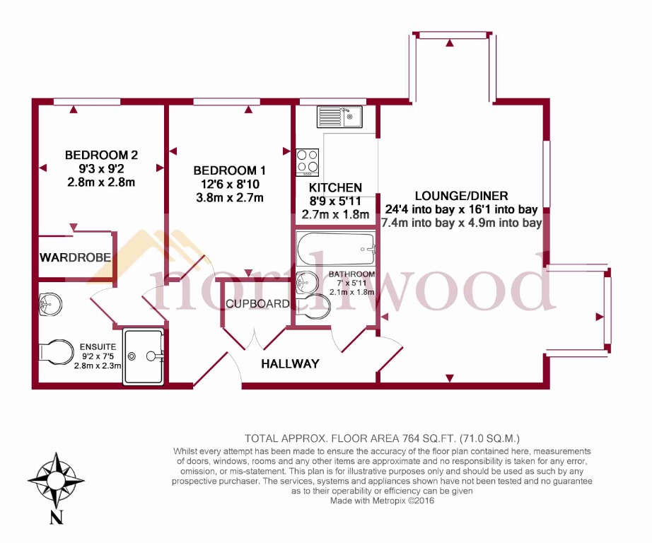 Gweal Avenue, Reading floorplan