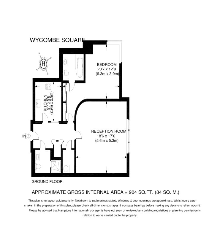 1 Bedrooms Flat for sale in Wycombe Square, Kensington, London W8