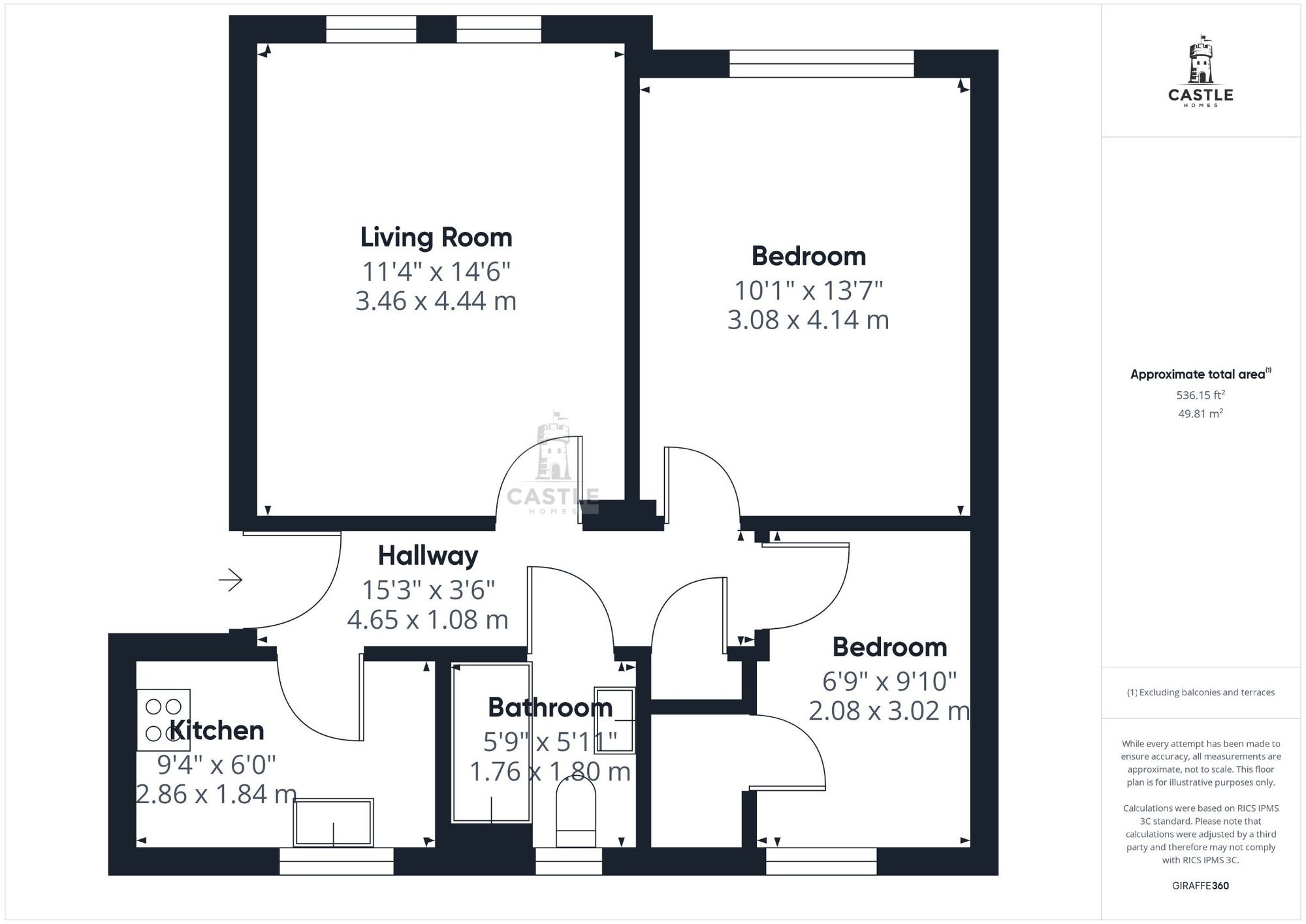 7 Camsell Court, Middlesbrough floorplan