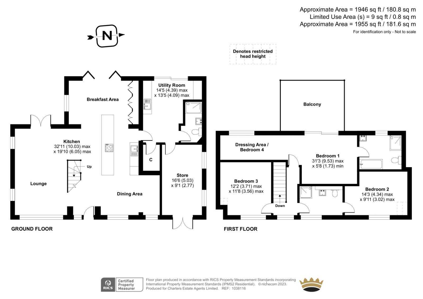 34, Greenbank Crescent, Southampton floorplan