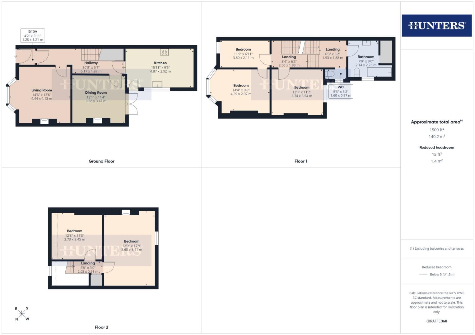 41, Windsor Crescent, Bridlington floorplan