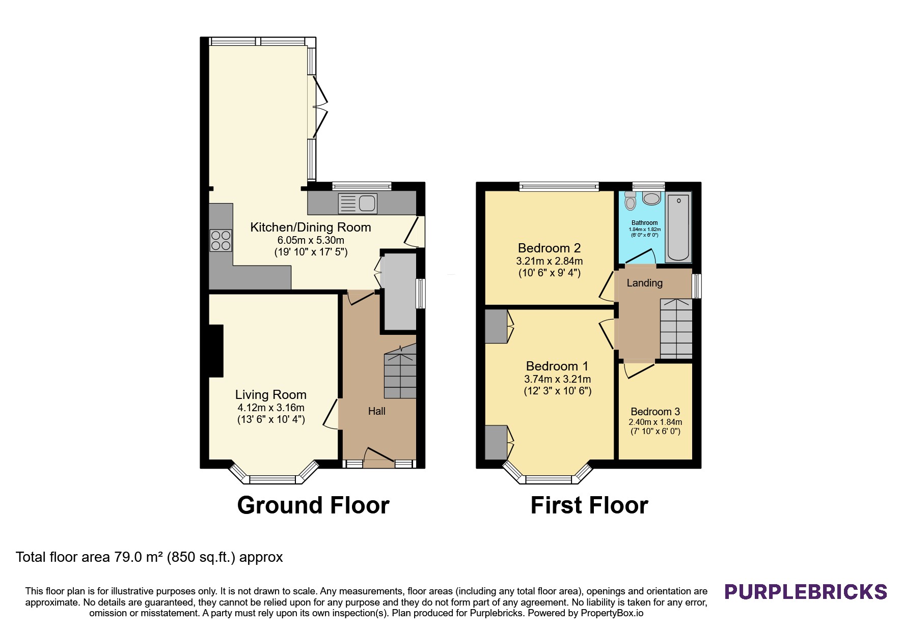 71, Sandringham Drive, Spondon floorplan