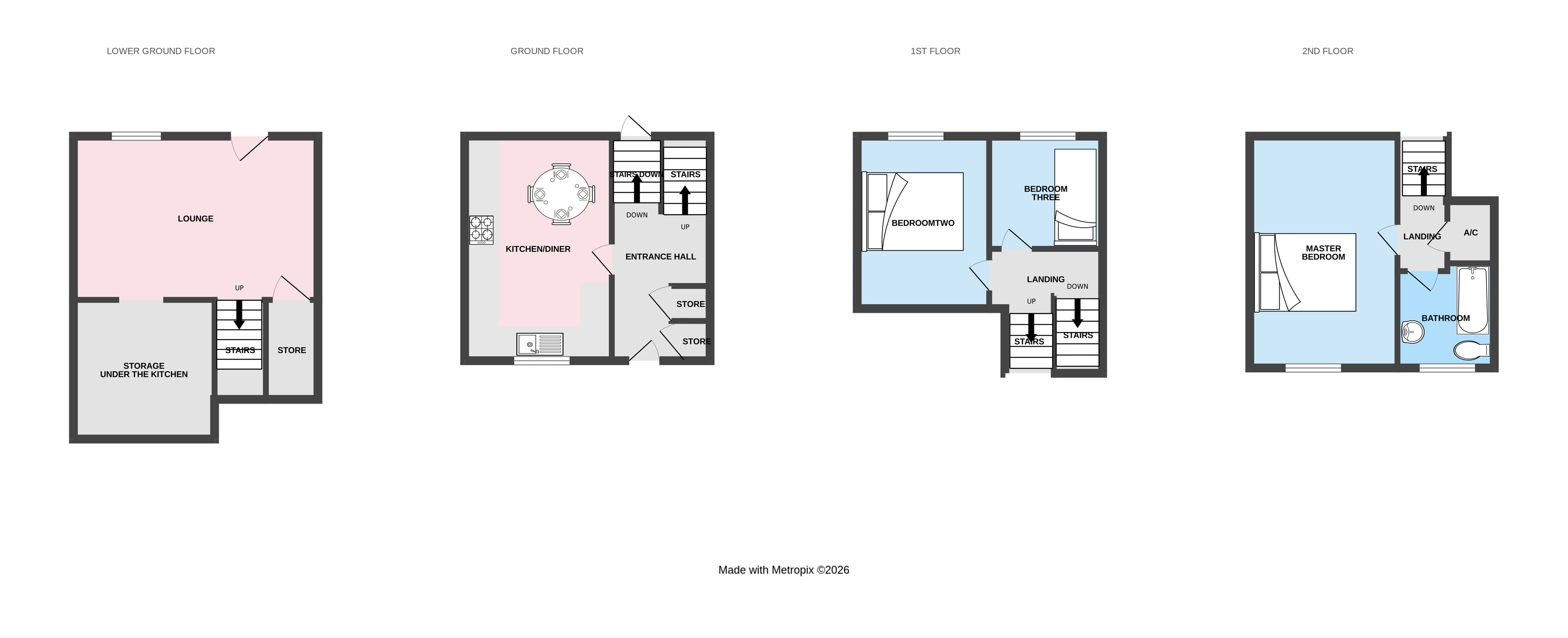 31, Abdon Court, Telford floorplan