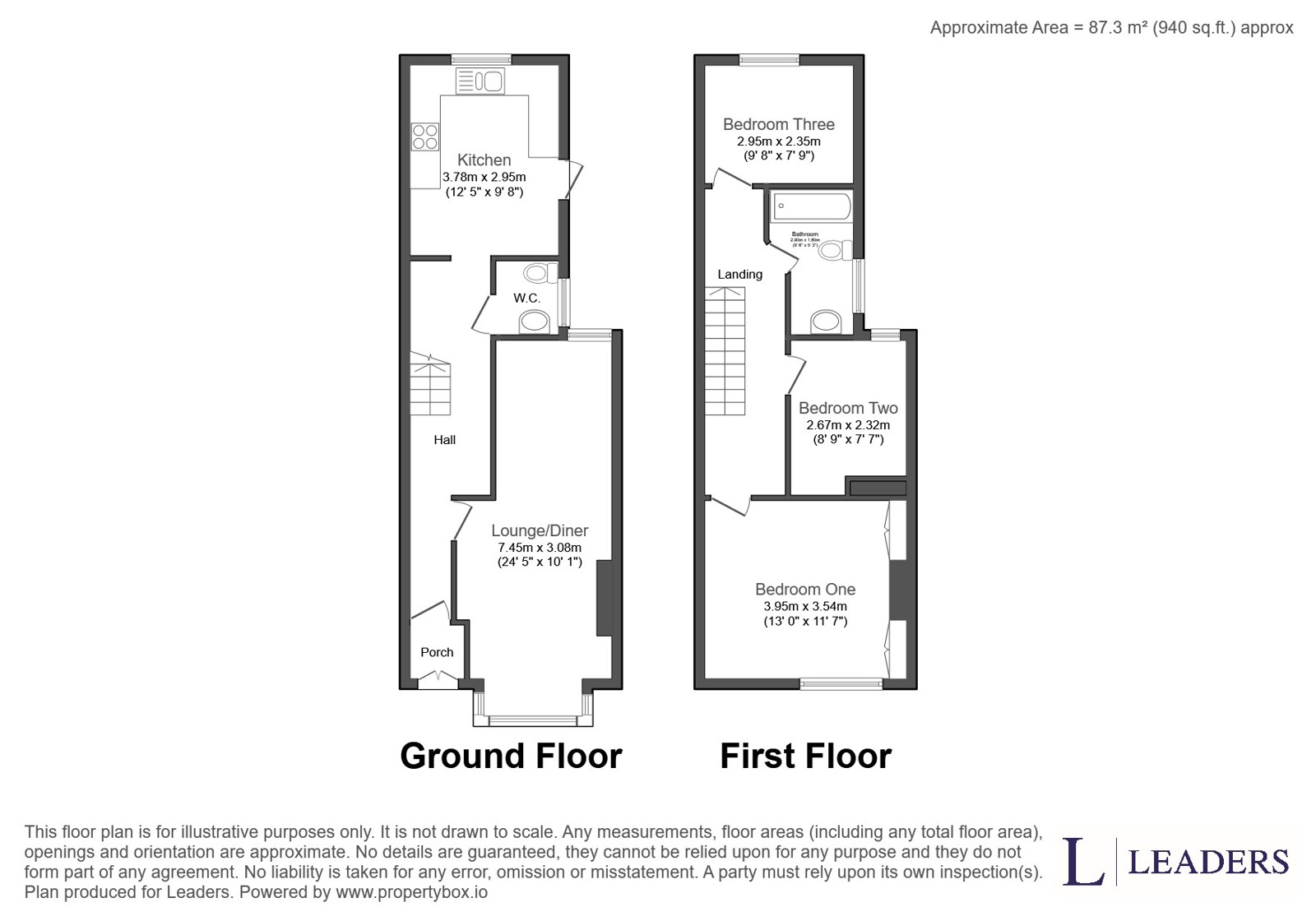 44, Grayshott Road, Southsea floorplan