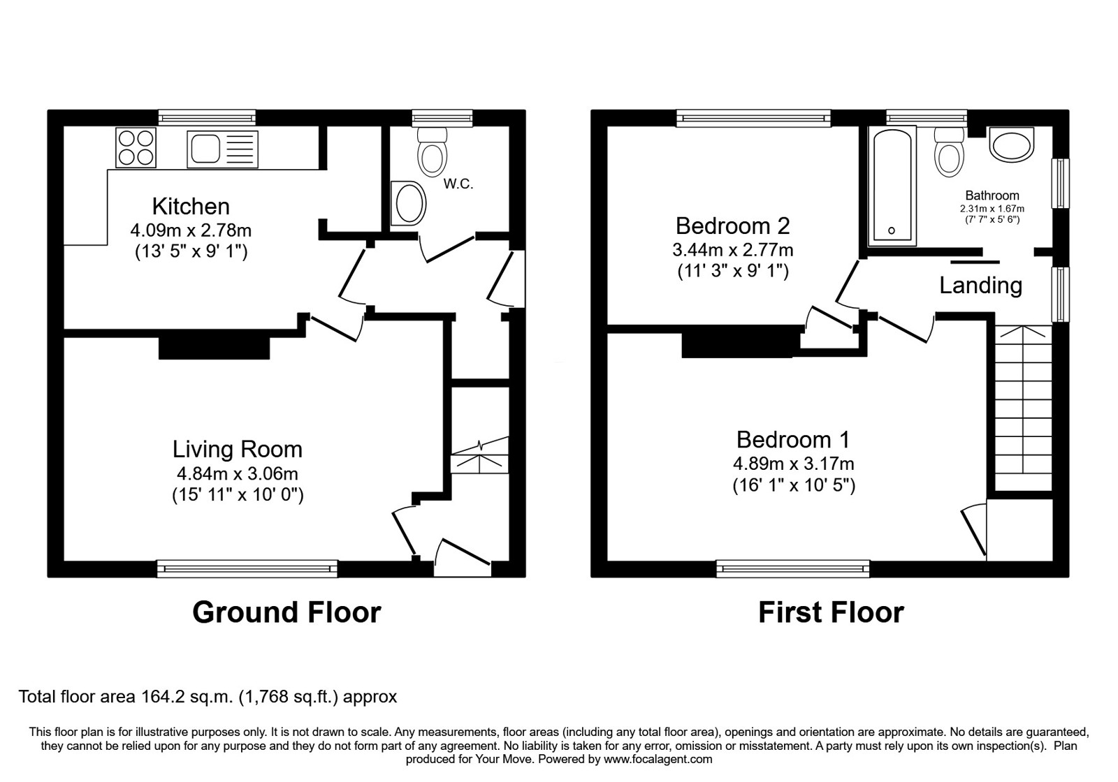 95, Keswick Avenue, Greater Manchester floorplan