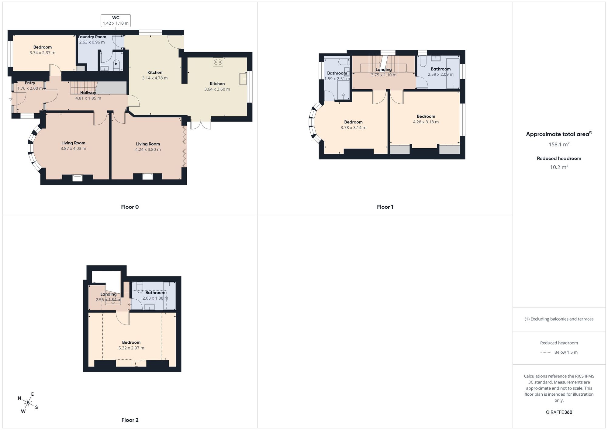 90 Grosvenor Road, South Shields floorplan