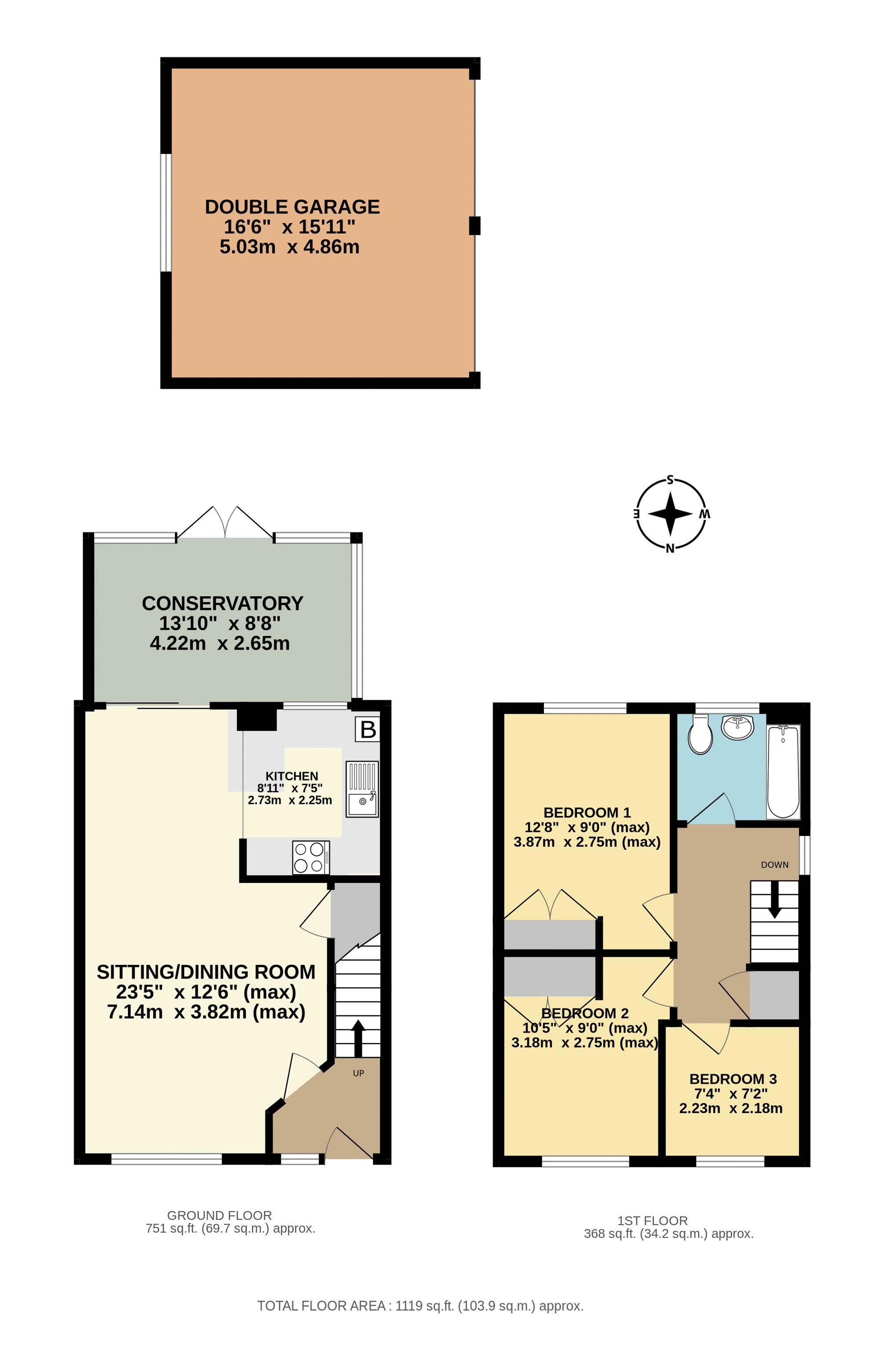 12, Gifford Close, Chard floorplan