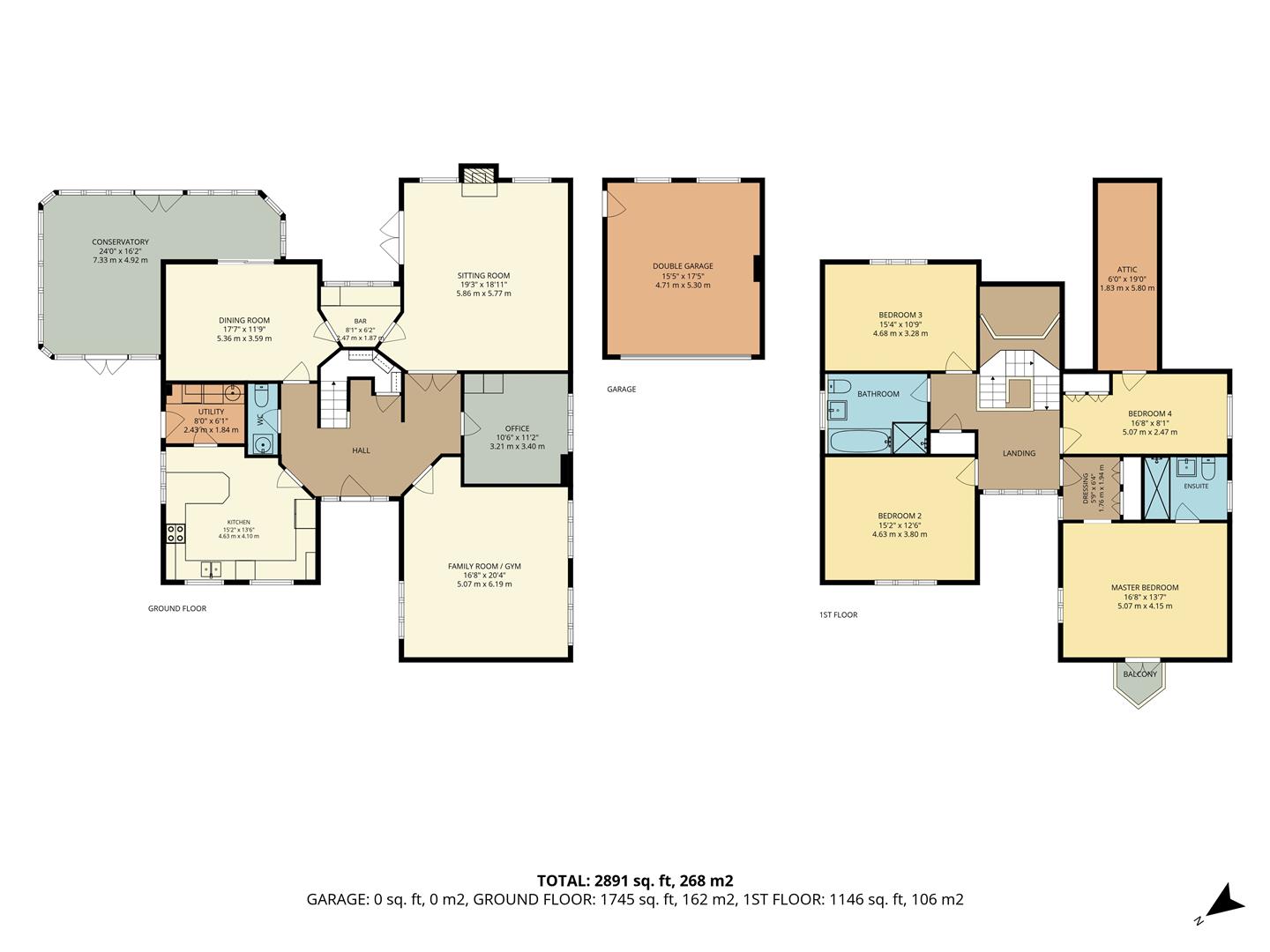 1, Little Meadow, Milton Keynes floorplan